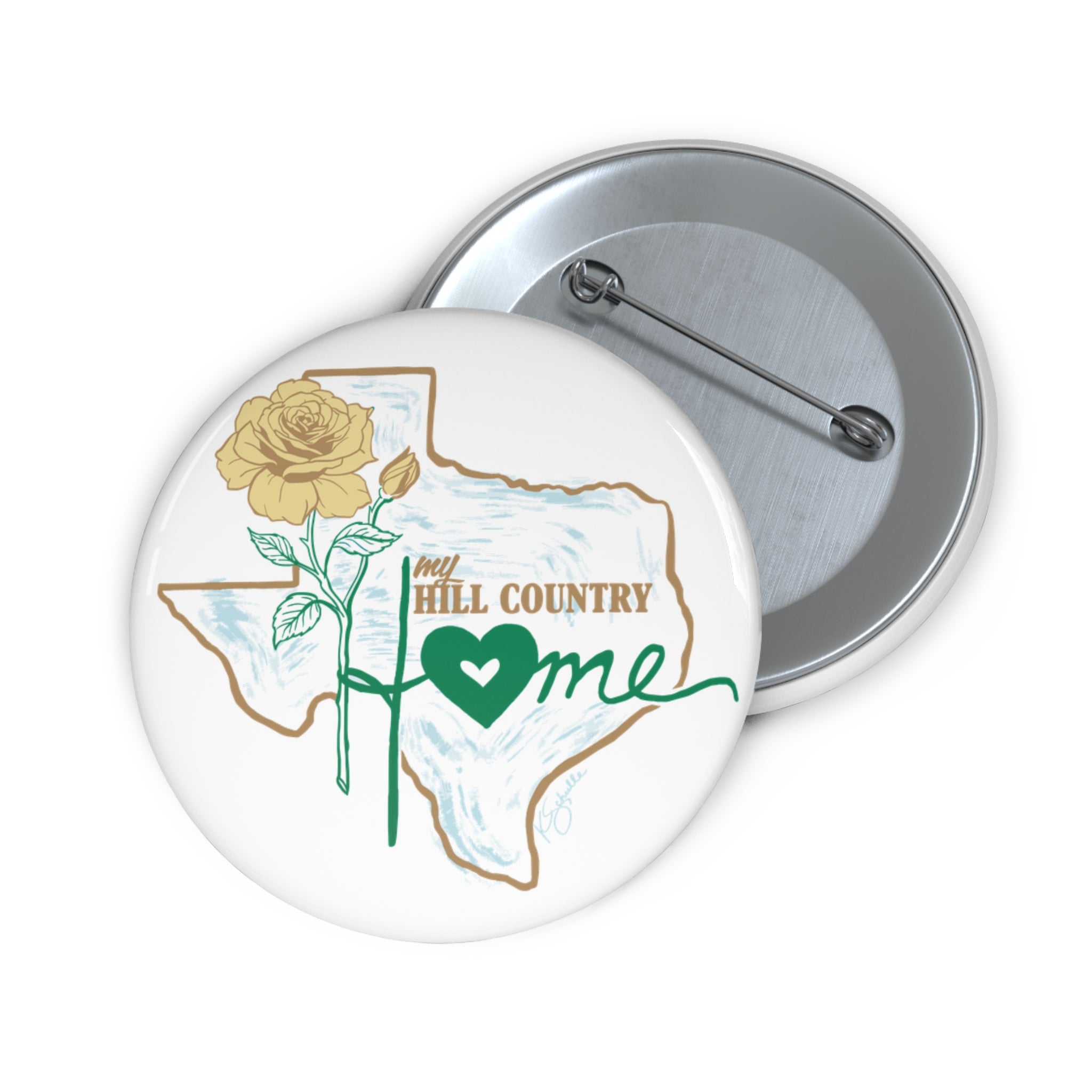 My Hill Country Home - Pin Buttons - Fundraiser