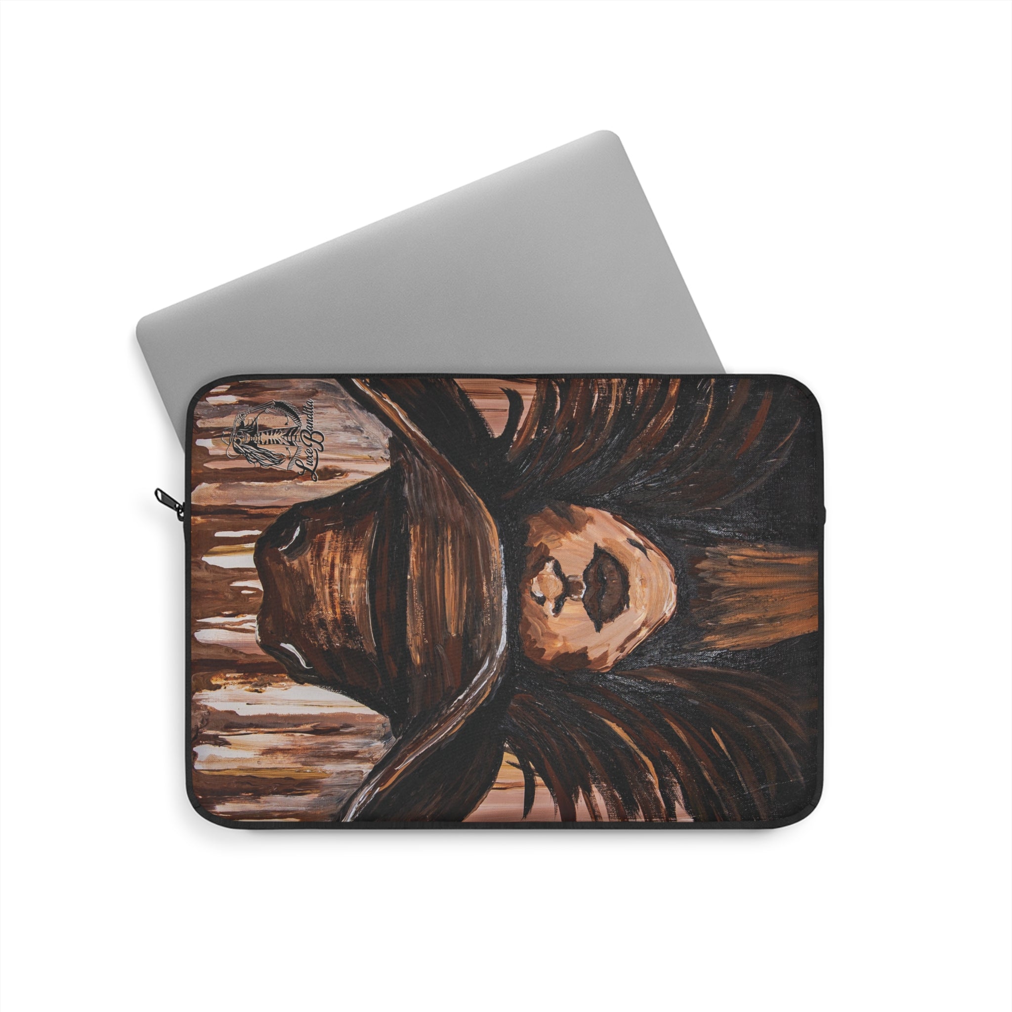 Painted Cowgirl Laptop Sleeve
