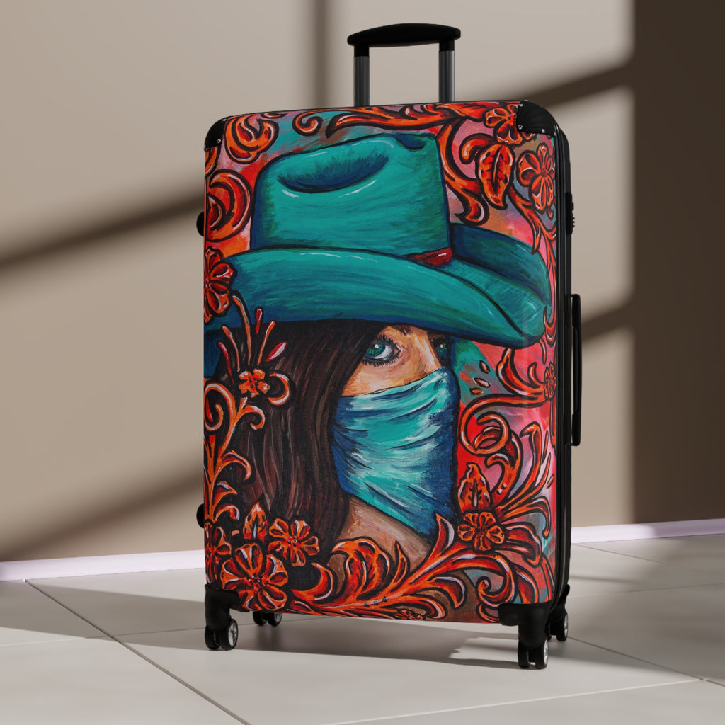 Bandita Western Art Suitcase