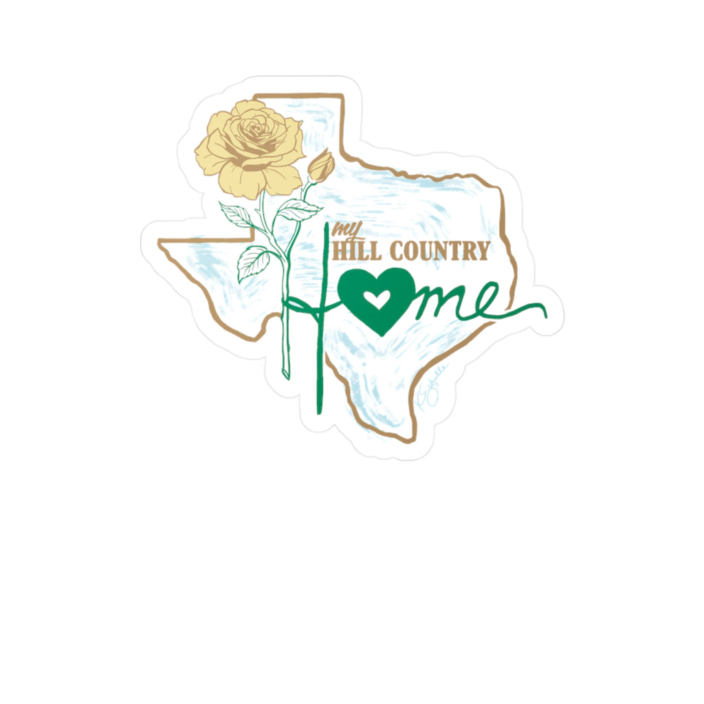 My Hill Country Home - Kiss-Cut Decal - Fundraiser