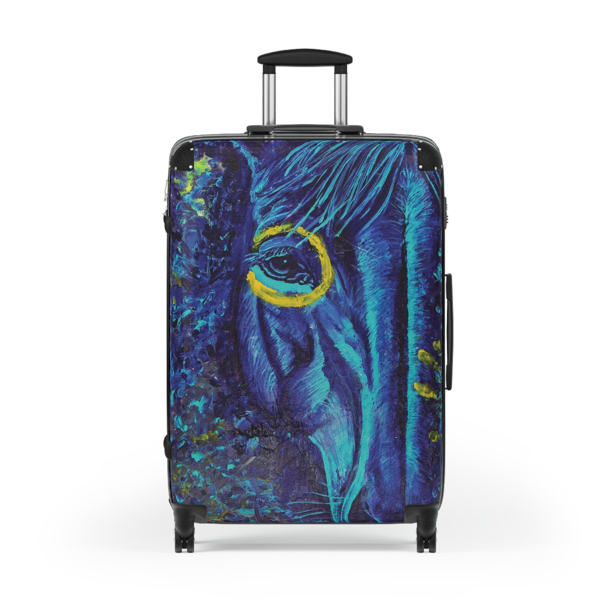 Water Horse Western Art Suitcase