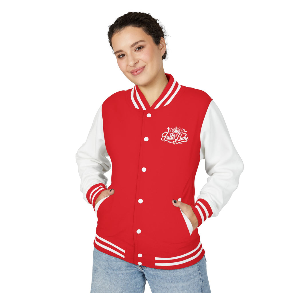 Faith Babe Letterman Jacket