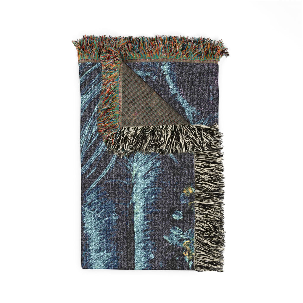 Water Horse Woven Blanket