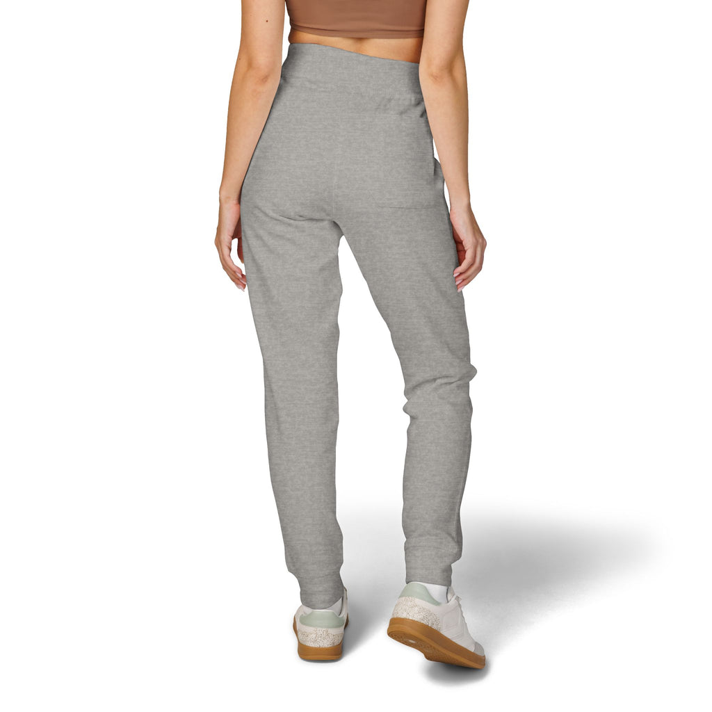 Faith Babe Embroidered Fleece Sweatpants — Cozy Casual Joggers