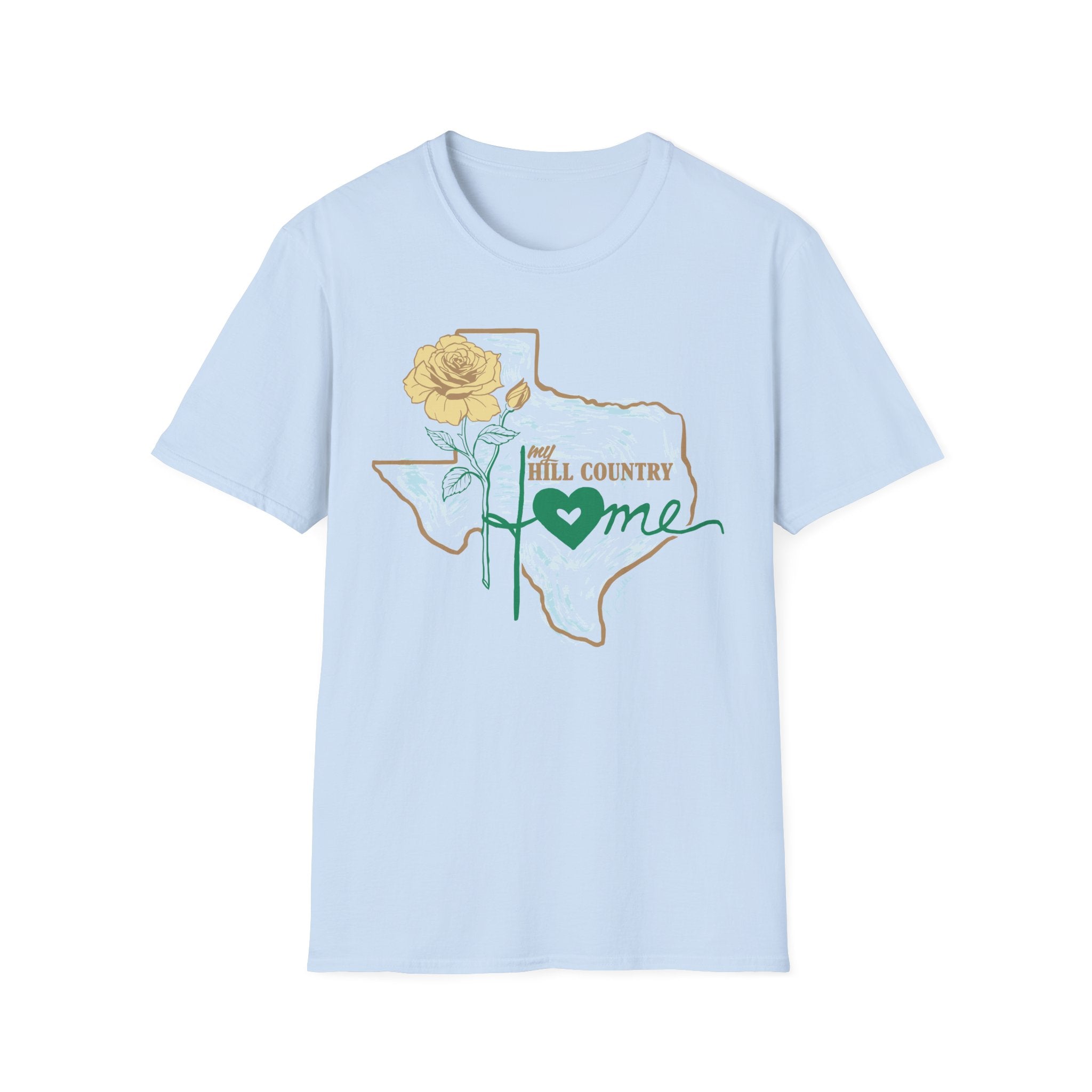 My Hill Country Home - Unisex Softstyle T-Shirt - Fundraiser