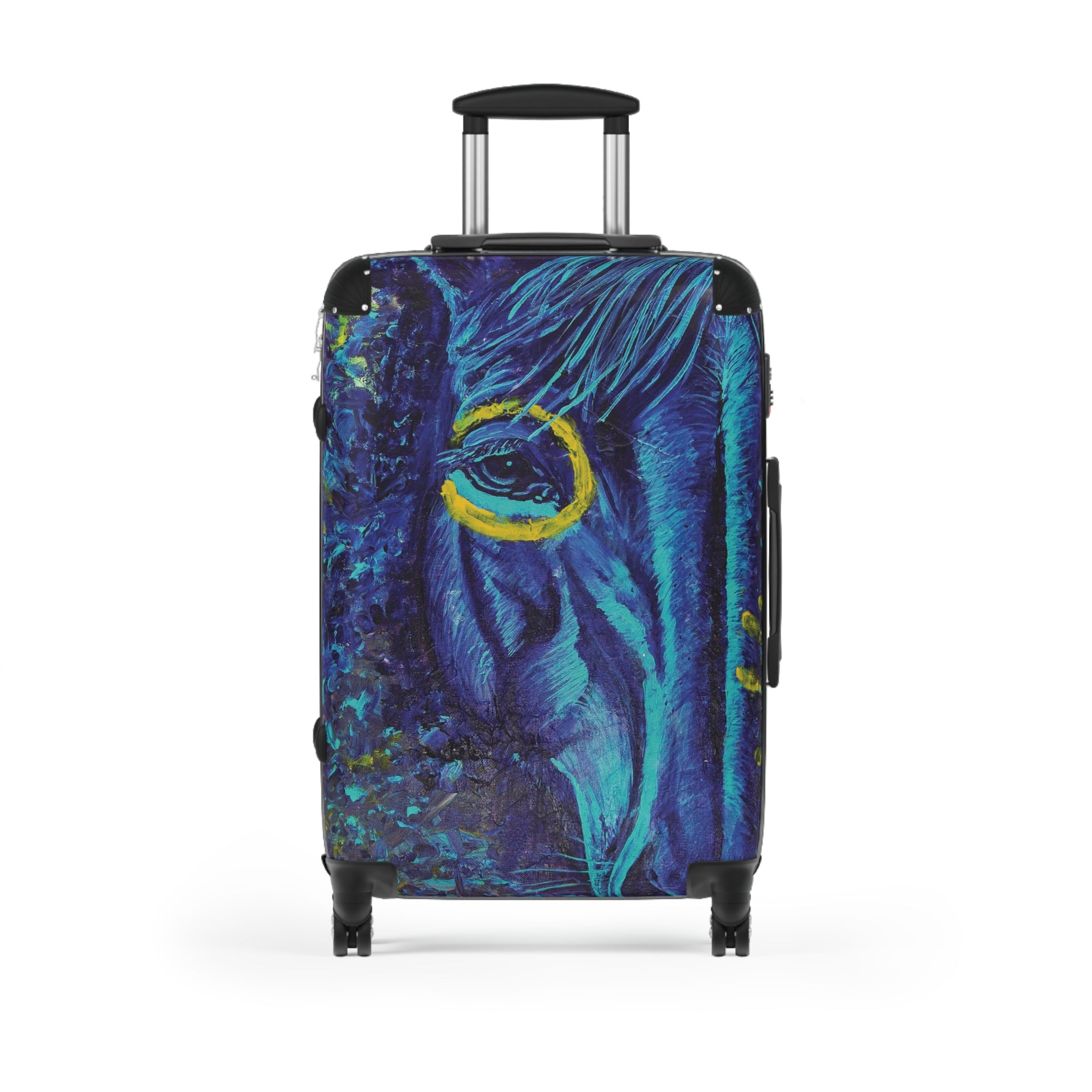 Water Horse Western Art Suitcase