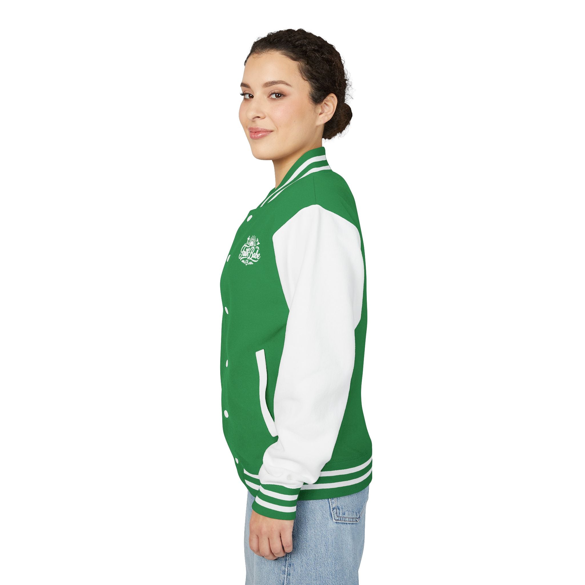 Faith Babe Letterman Jacket