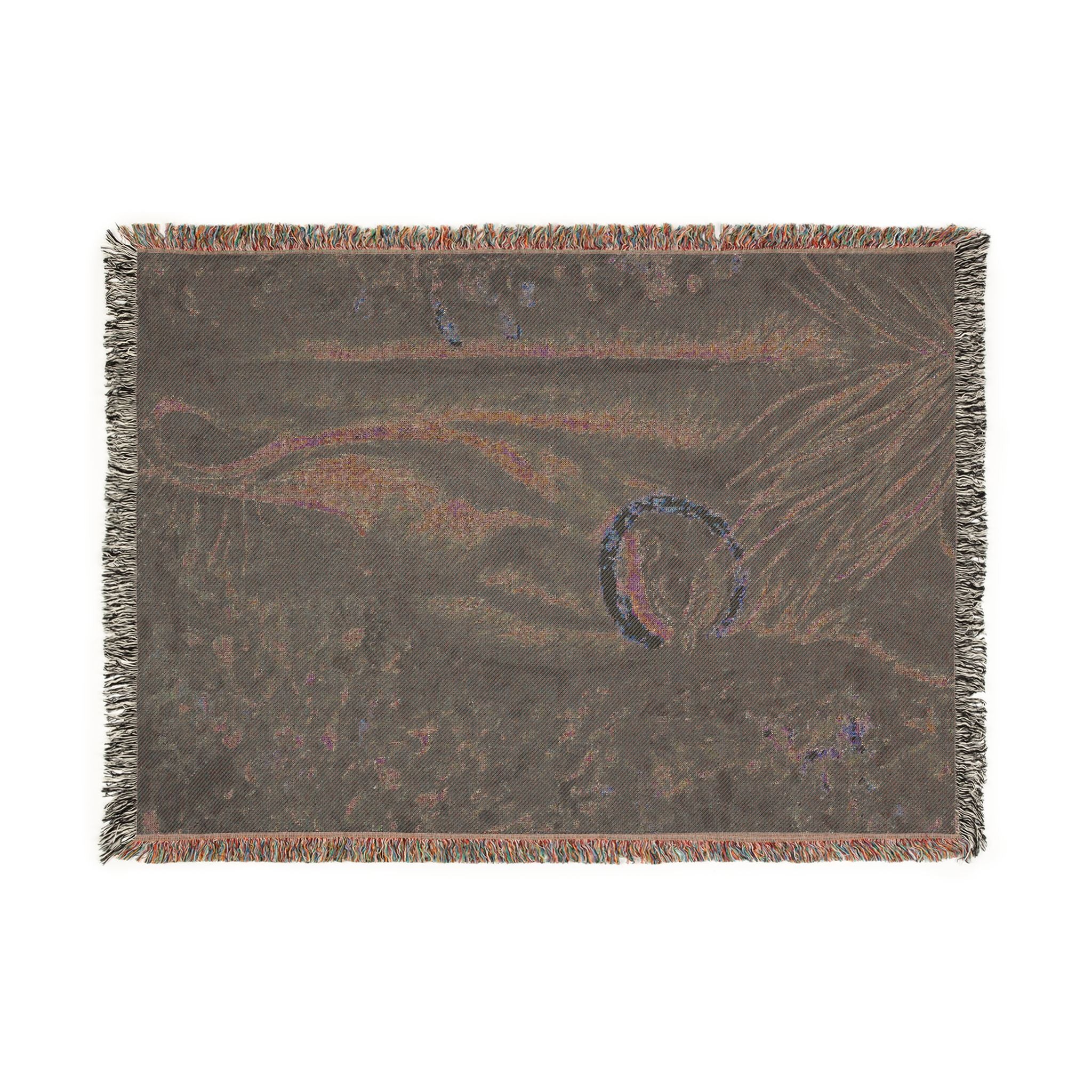 Water Horse Woven Blanket