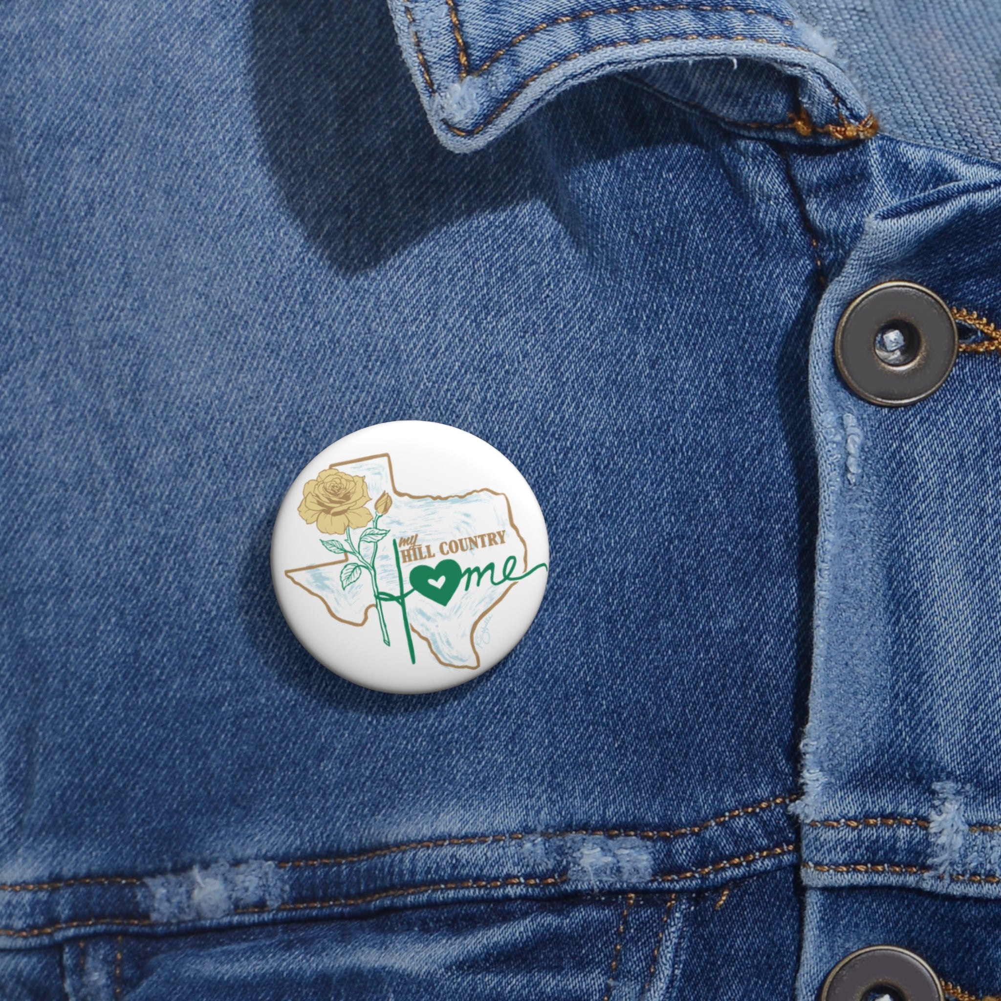 My Hill Country Home - Pin Buttons - Fundraiser