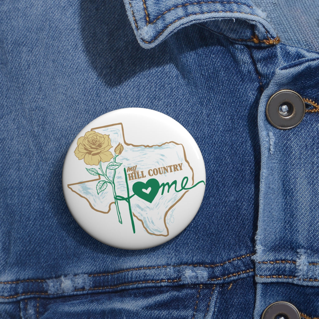 My Hill Country Home - Pin Buttons - Fundraiser