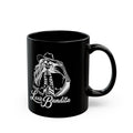 Luxe Bandita Black Mug — Skeleton Cowgirl 11oz/15oz