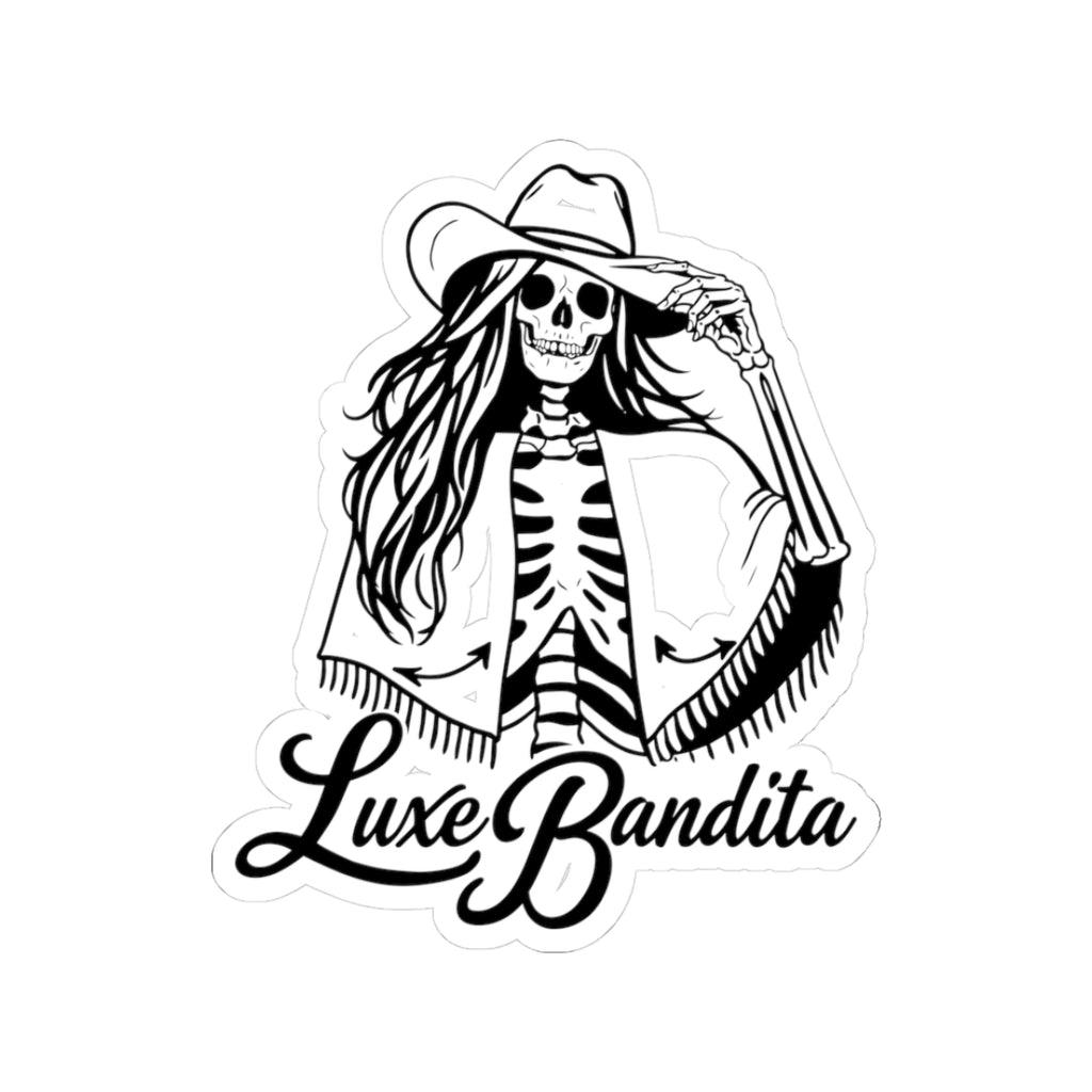 Luxe Bandita Logo - Kiss-Cut Stickers