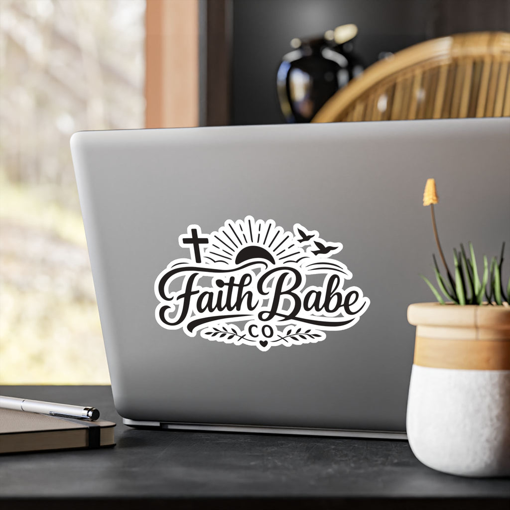 Faith Babe Kiss-Cut Vinyl Decals