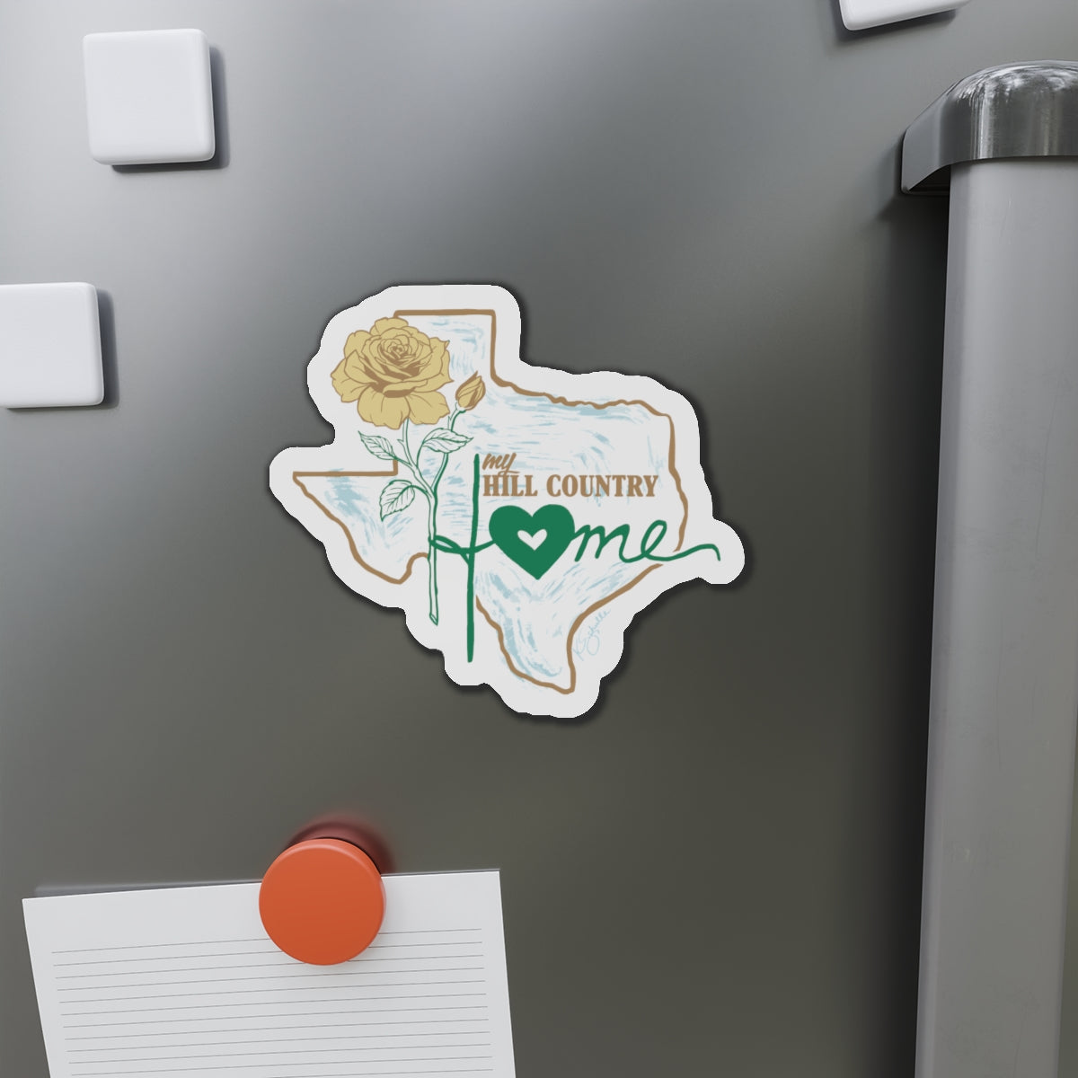 My Hill Country Home - Die-Cut Magnet — Fundraiser