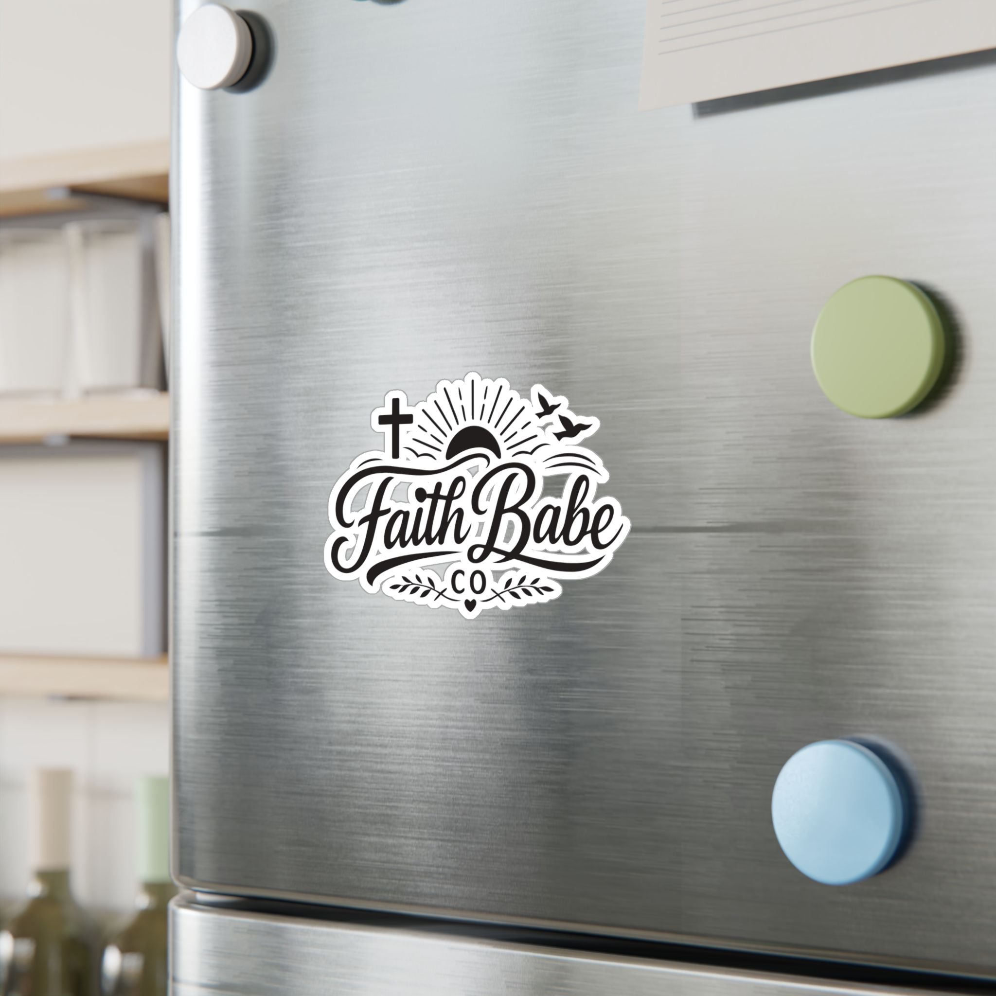 Faith Babe Kiss-Cut Vinyl Decals