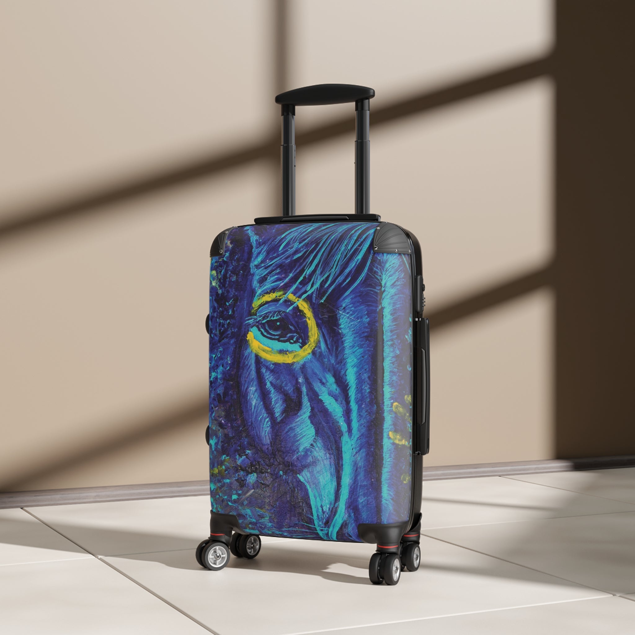 Water Horse Western Art Suitcase