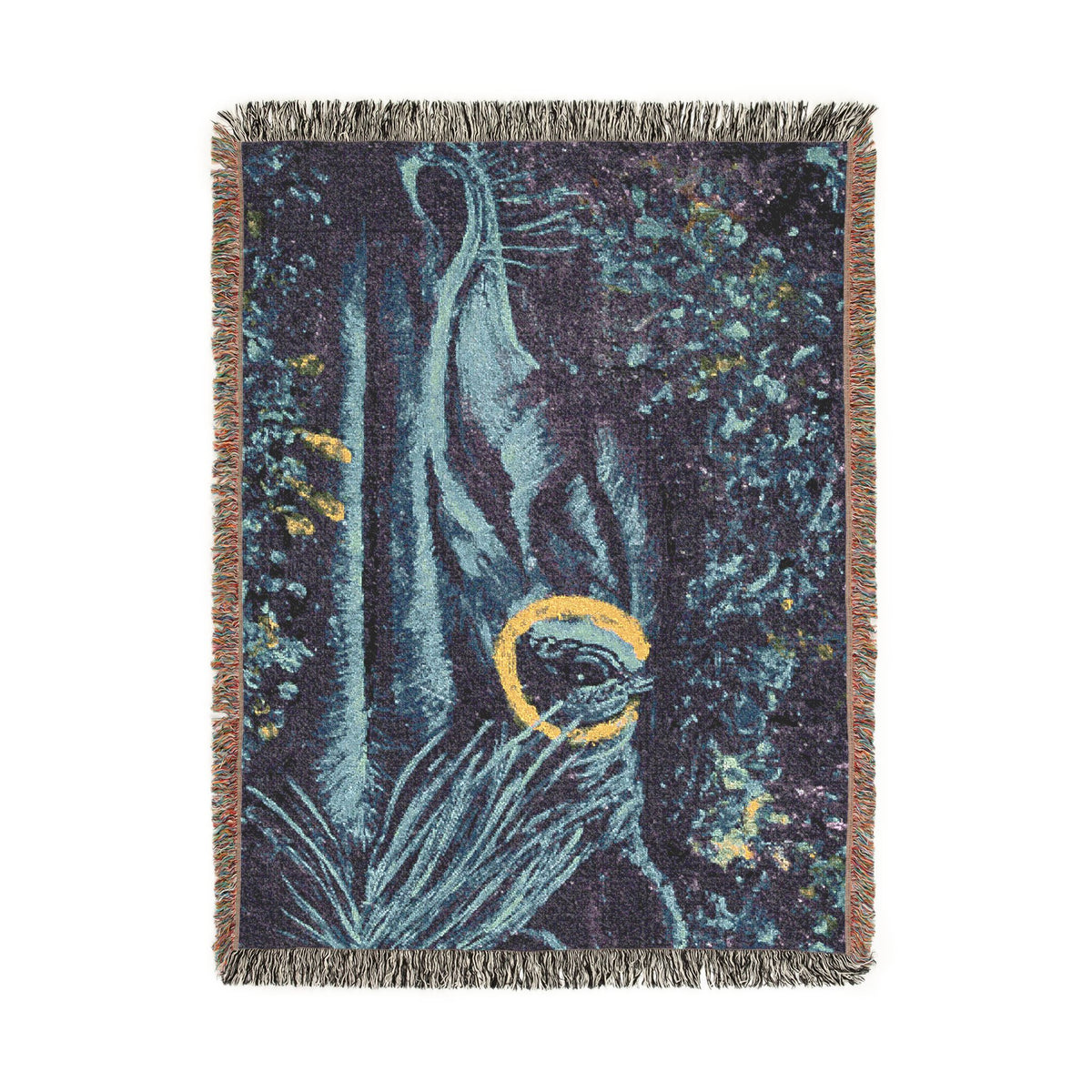 Water Horse Woven Blanket