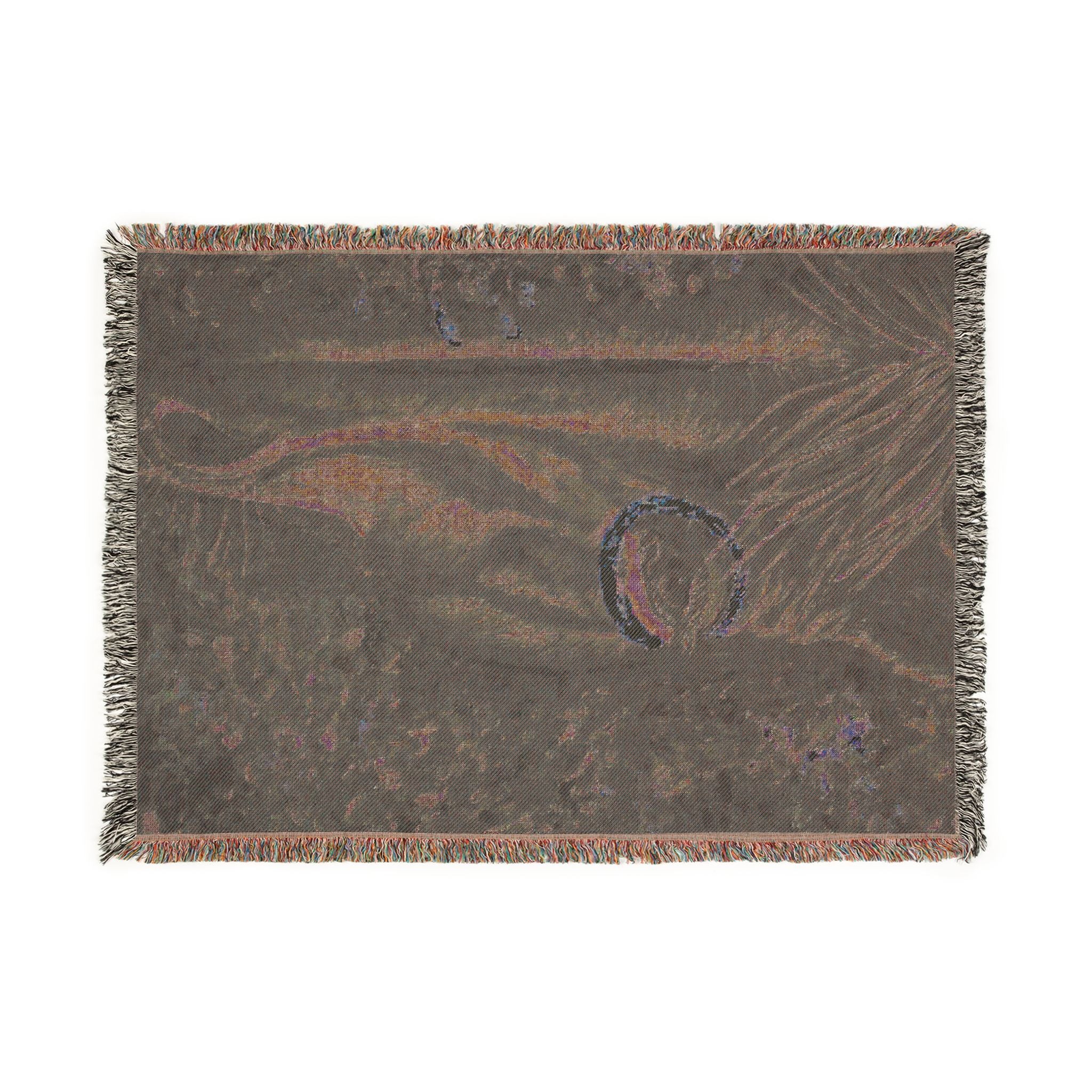 Water Horse Woven Blanket