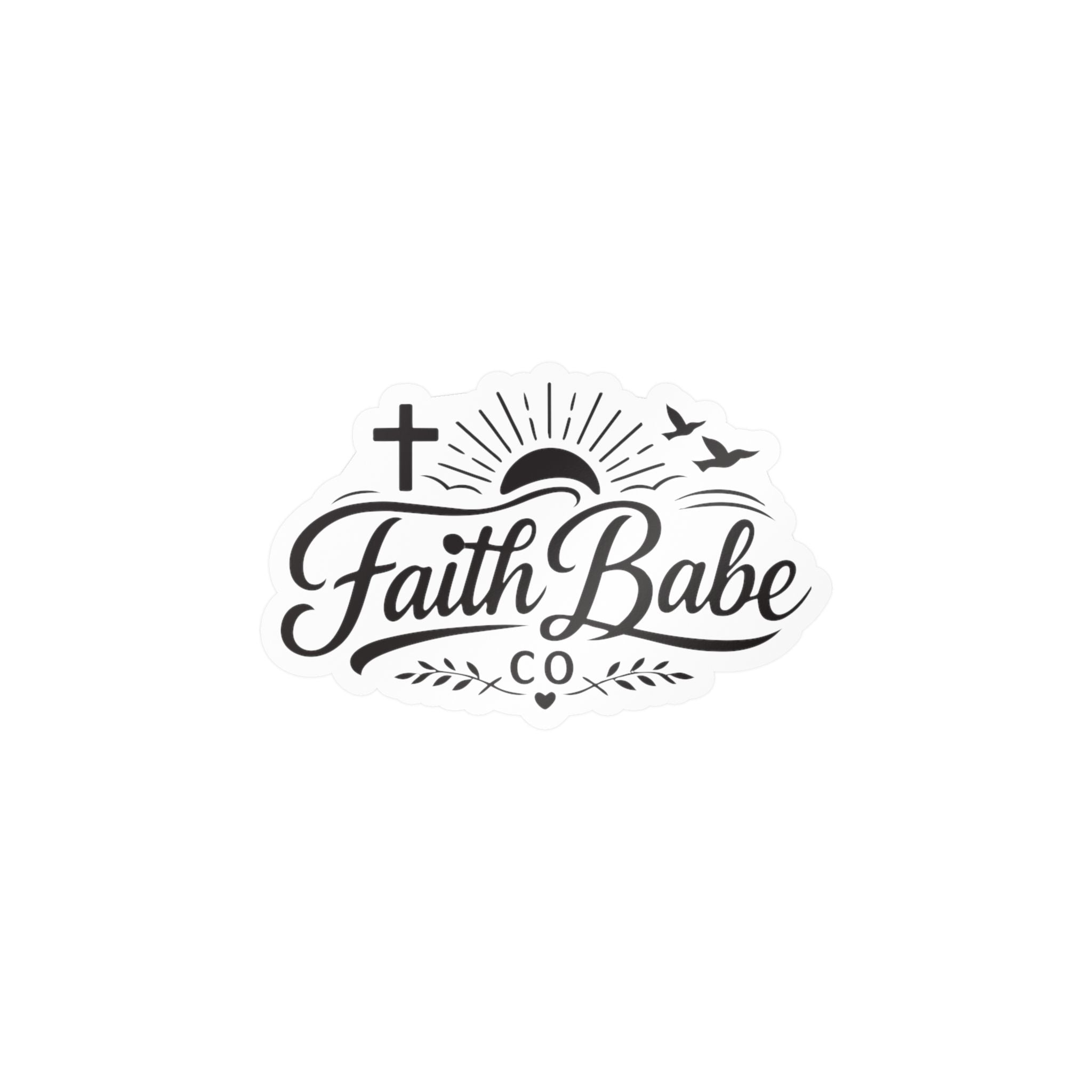 Faith Babe Kiss-Cut Vinyl Decals