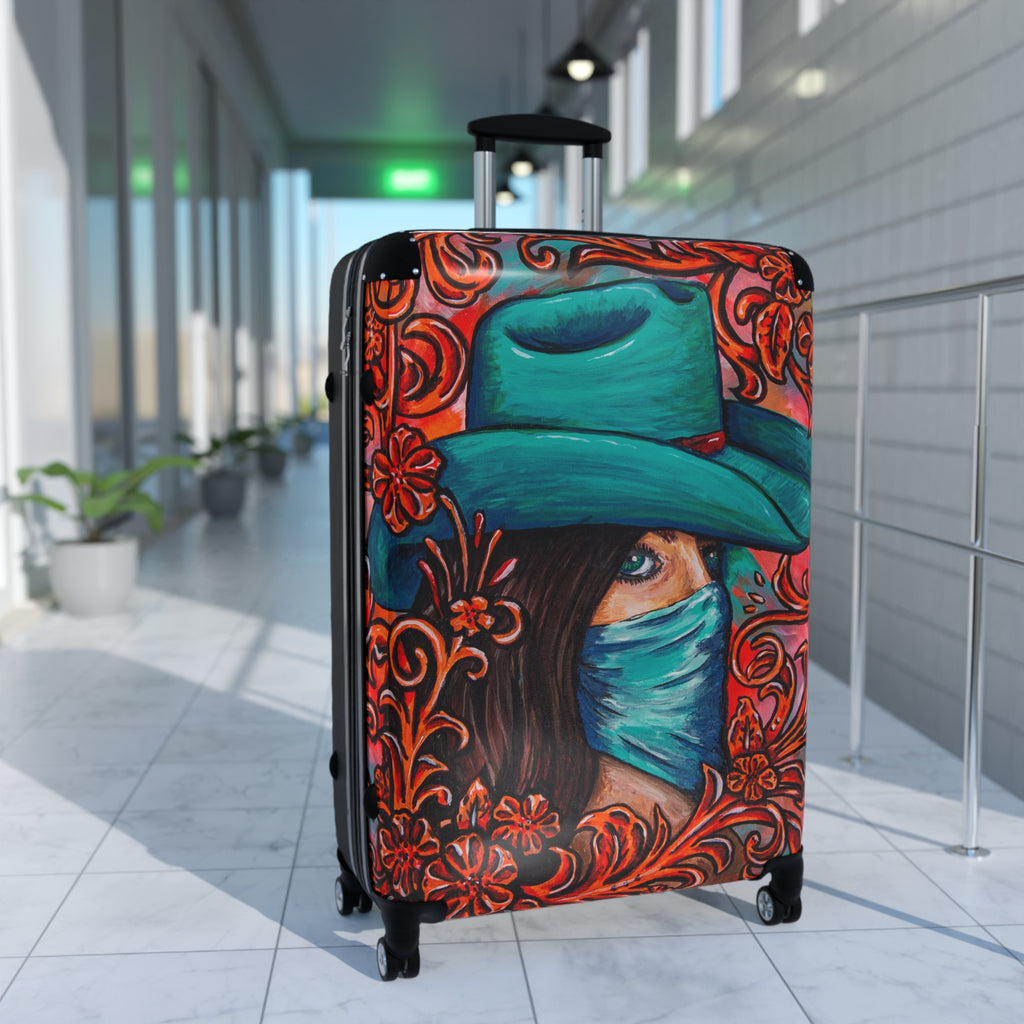 Bandita Western Art Suitcase