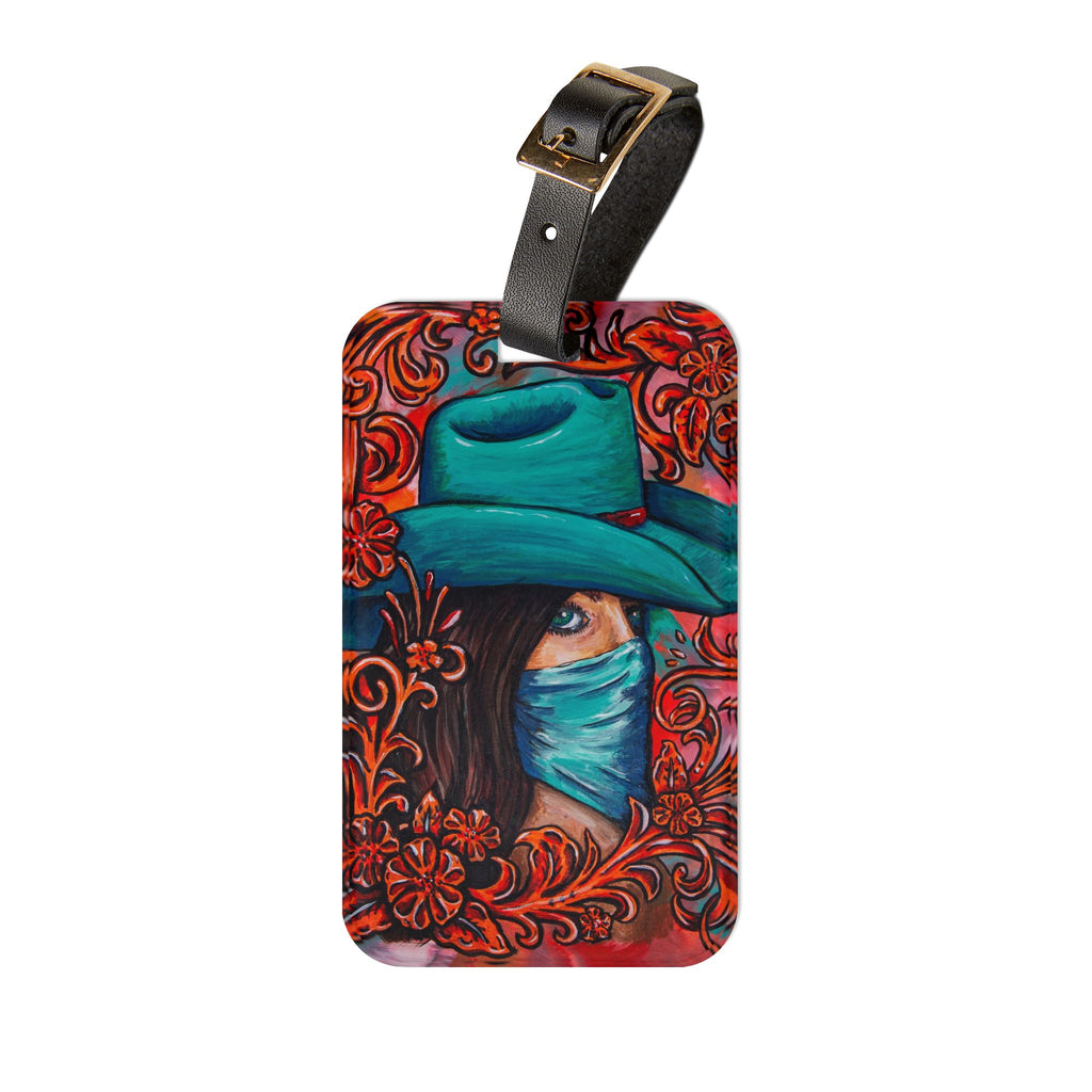 Bandita Western Art Luggage Tag
