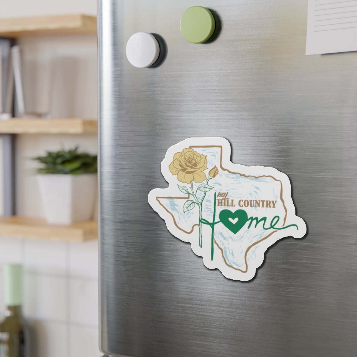 My Hill Country Home - Die-Cut Magnet — Fundraiser