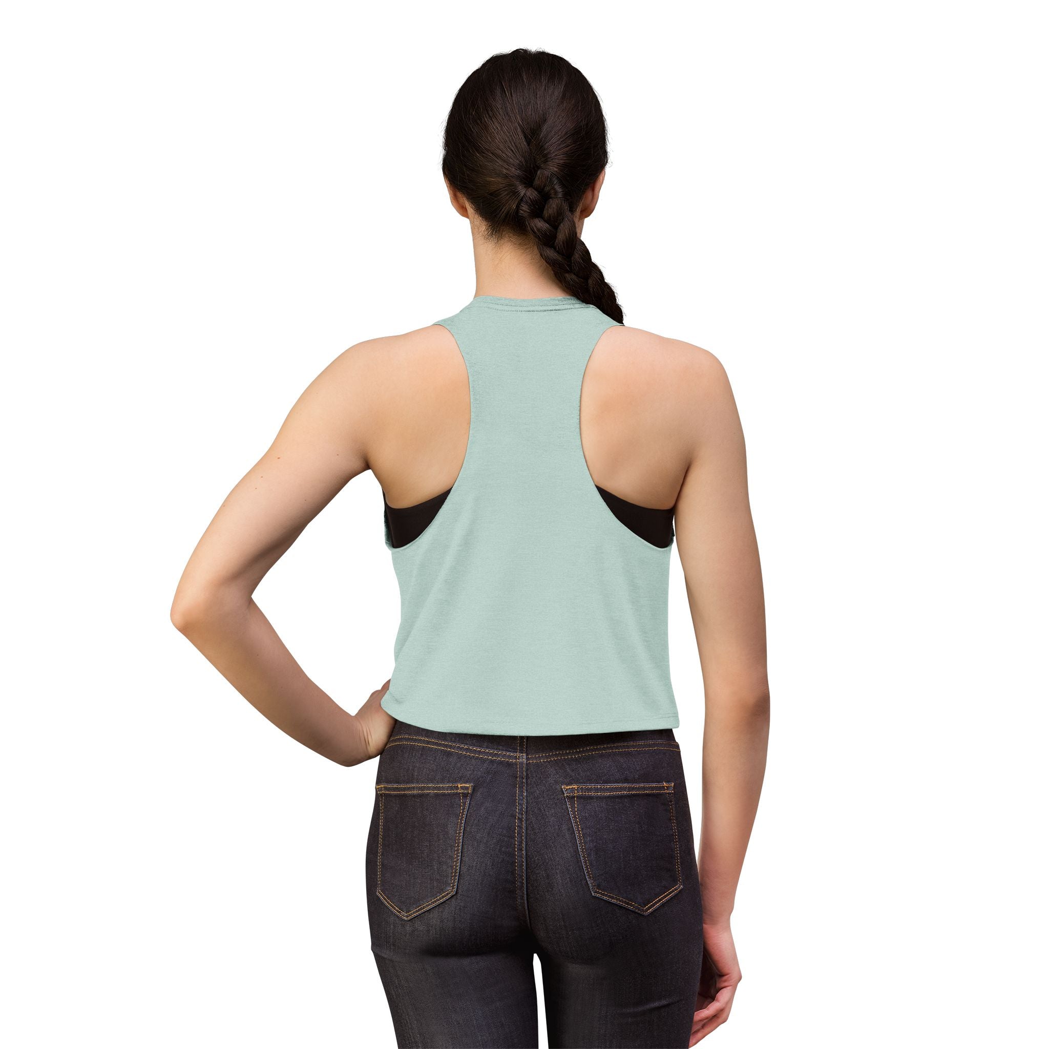 Faith Babe Crop Top — Christian Graphic Women's Tank