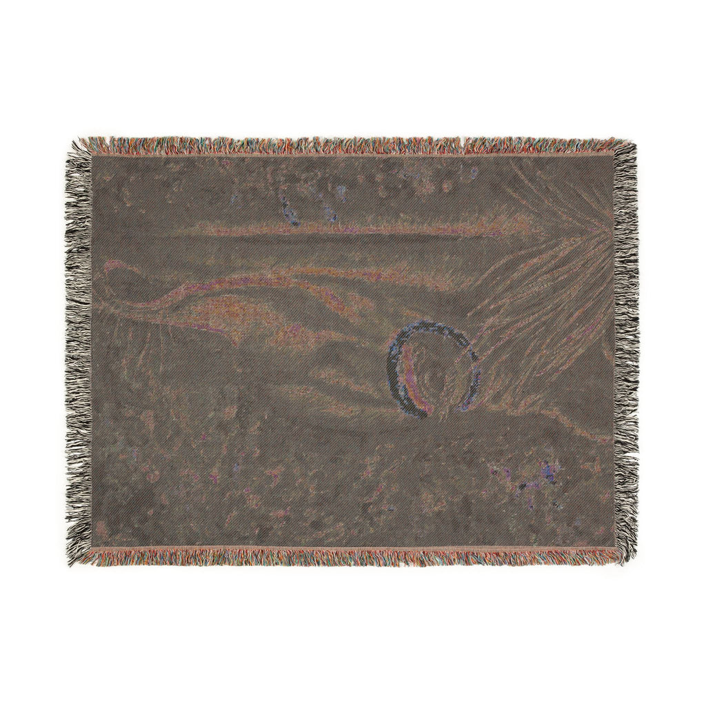 Water Horse Woven Blanket