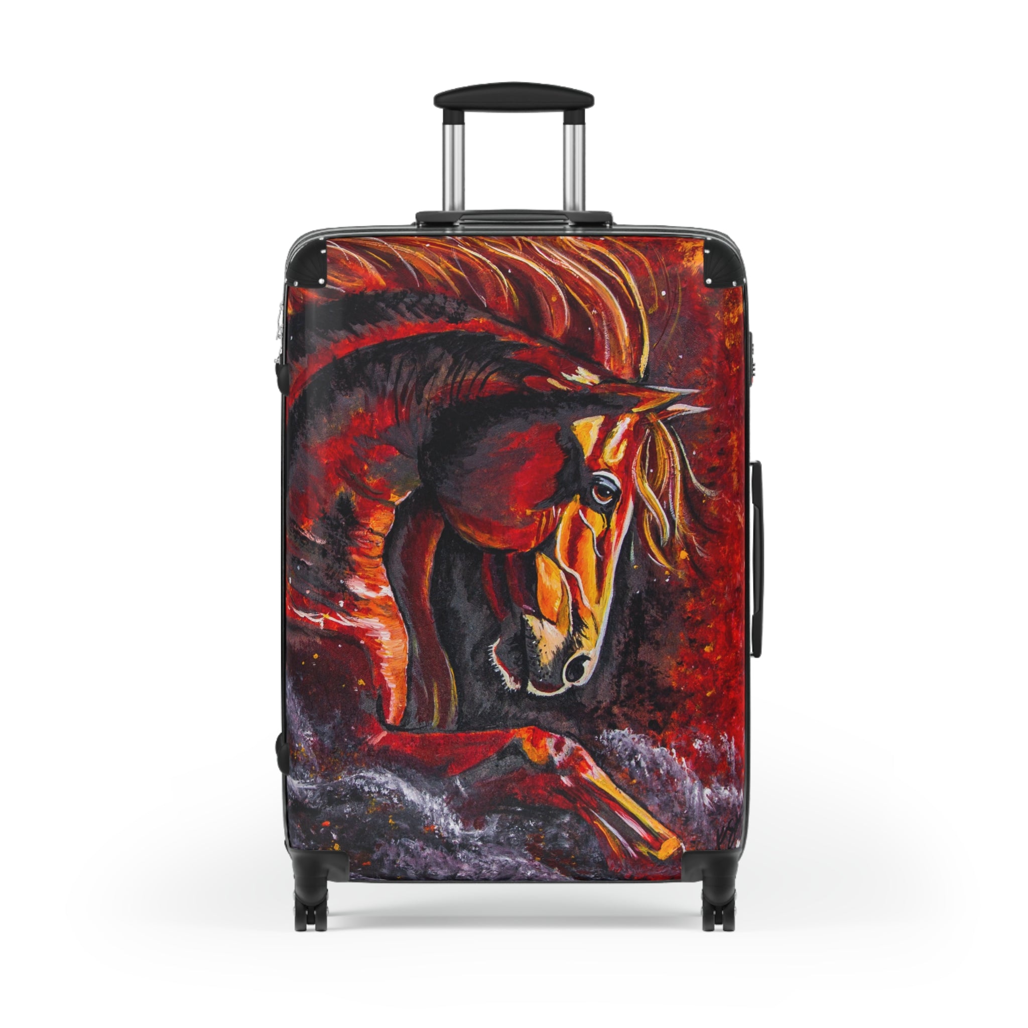 Fire Horse Suitcase — Travel Luggage