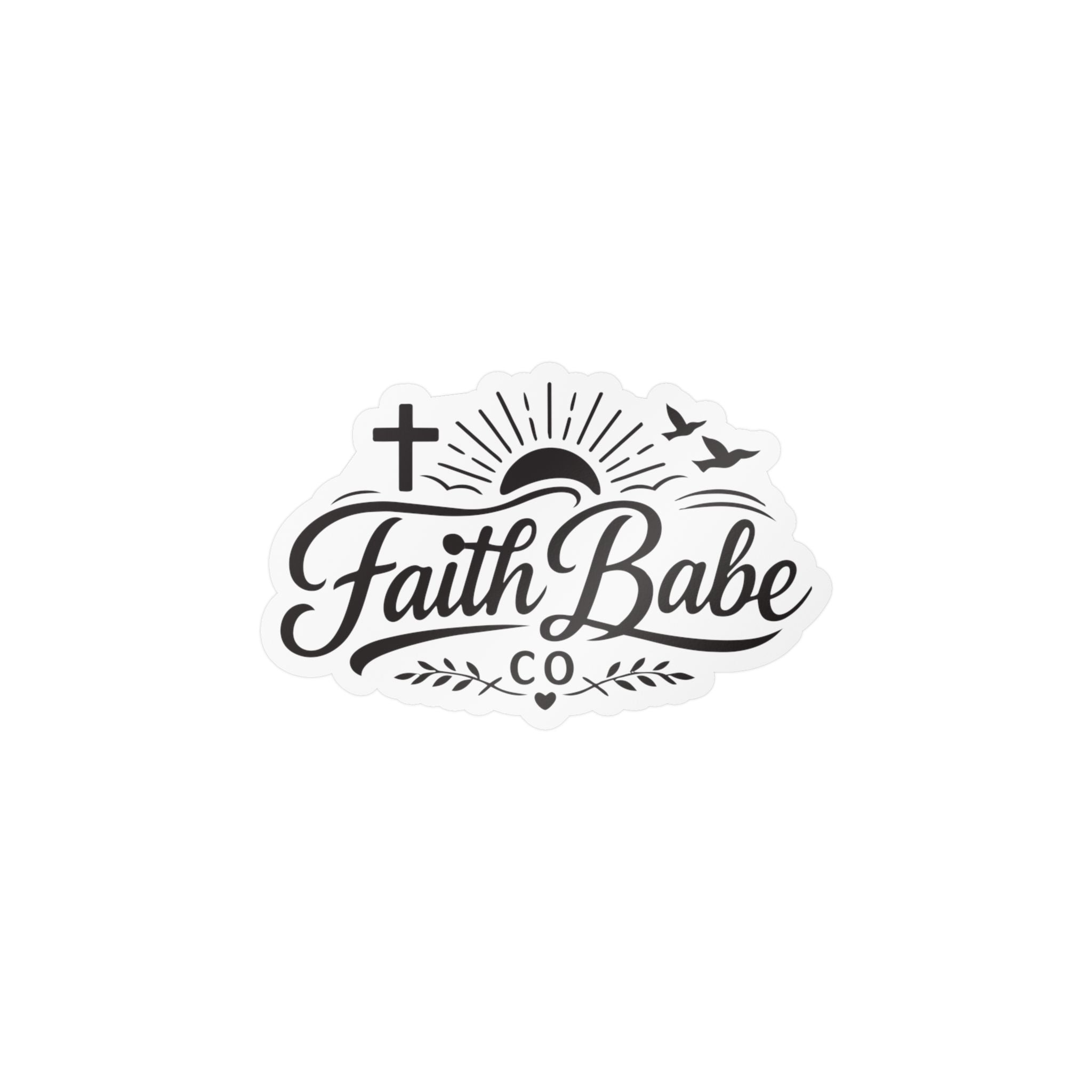 Faith Babe Kiss-Cut Vinyl Decals