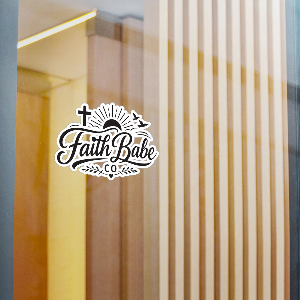 Faith Babe Kiss-Cut Vinyl Decals