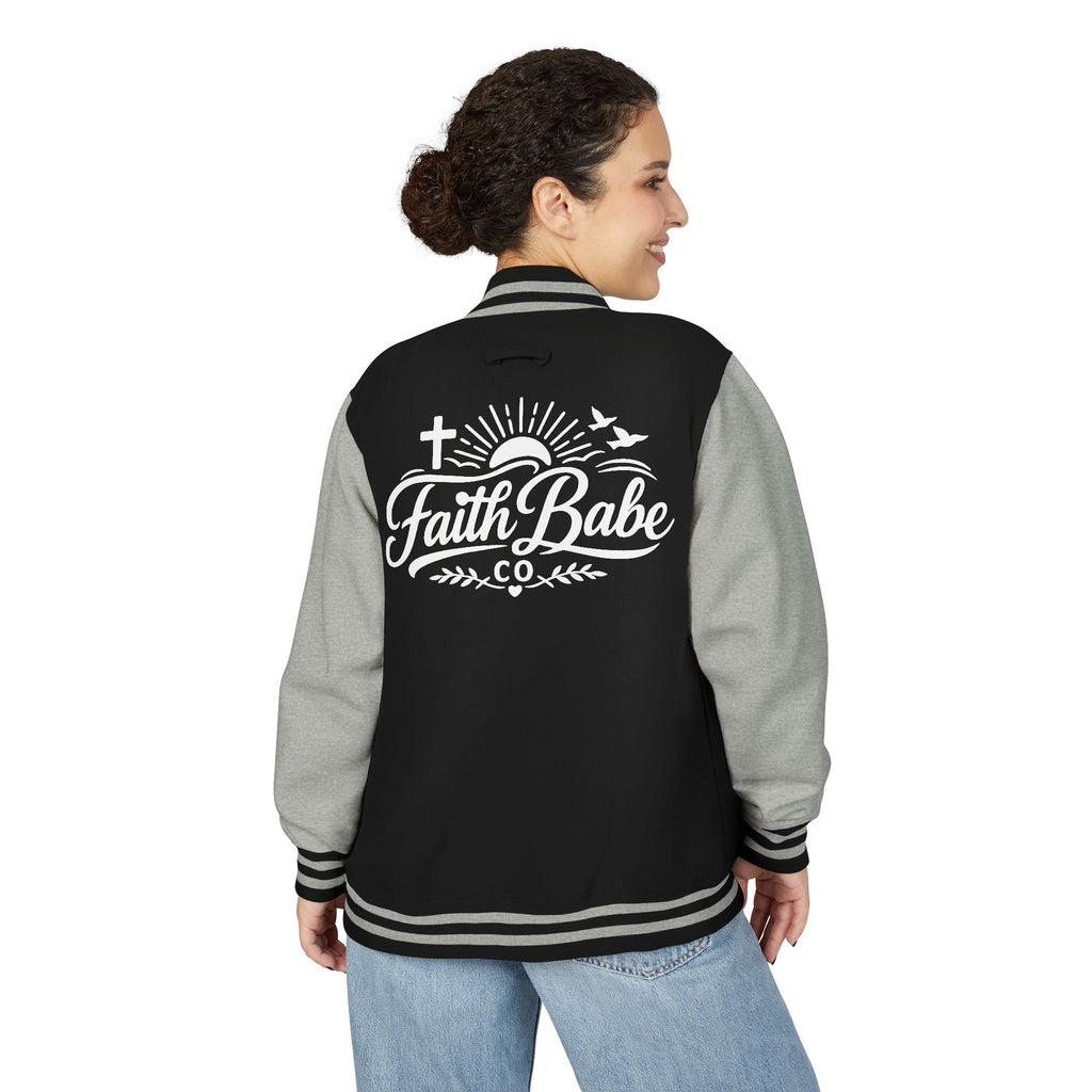 Faith Babe Letterman Jacket