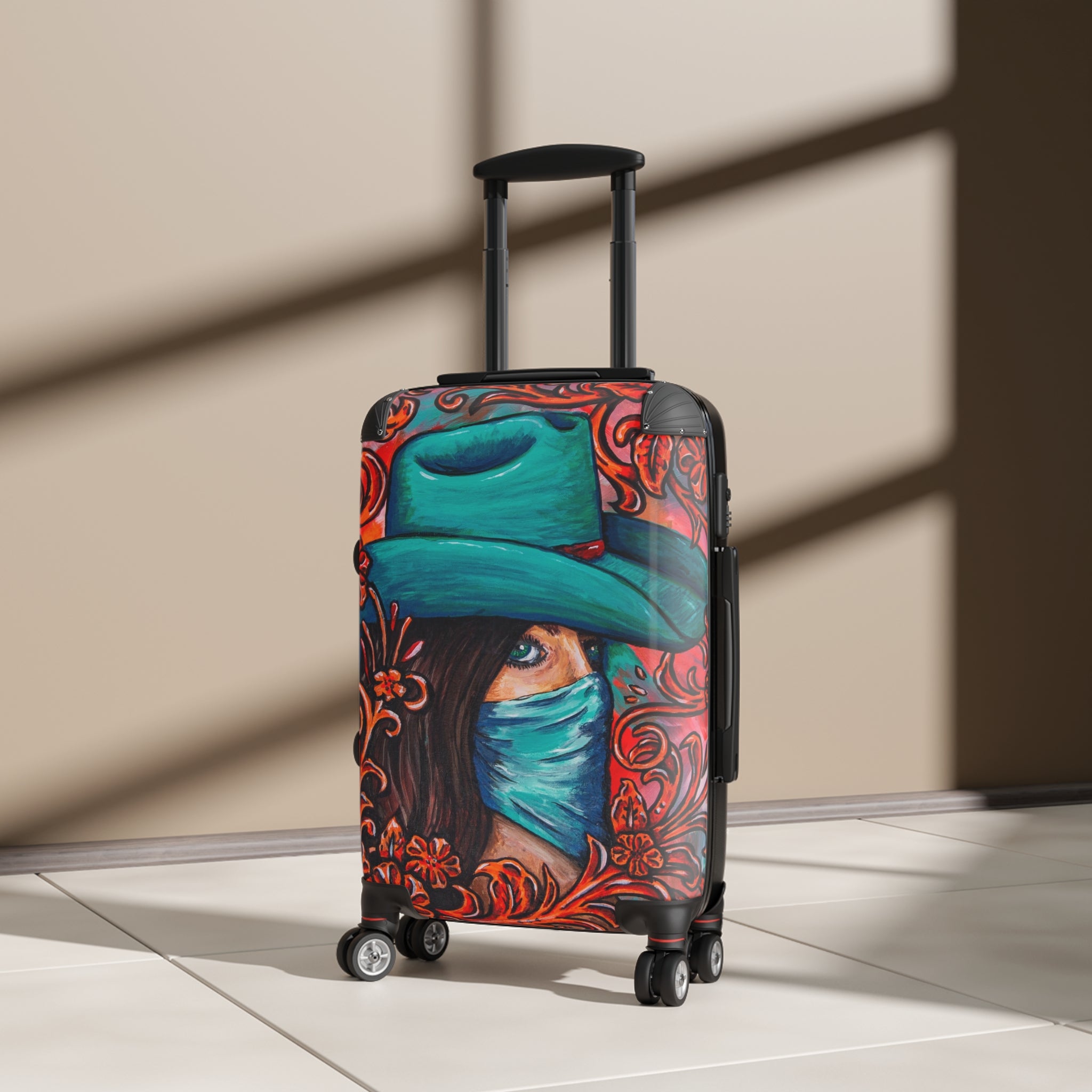 Bandita Western Art Suitcase