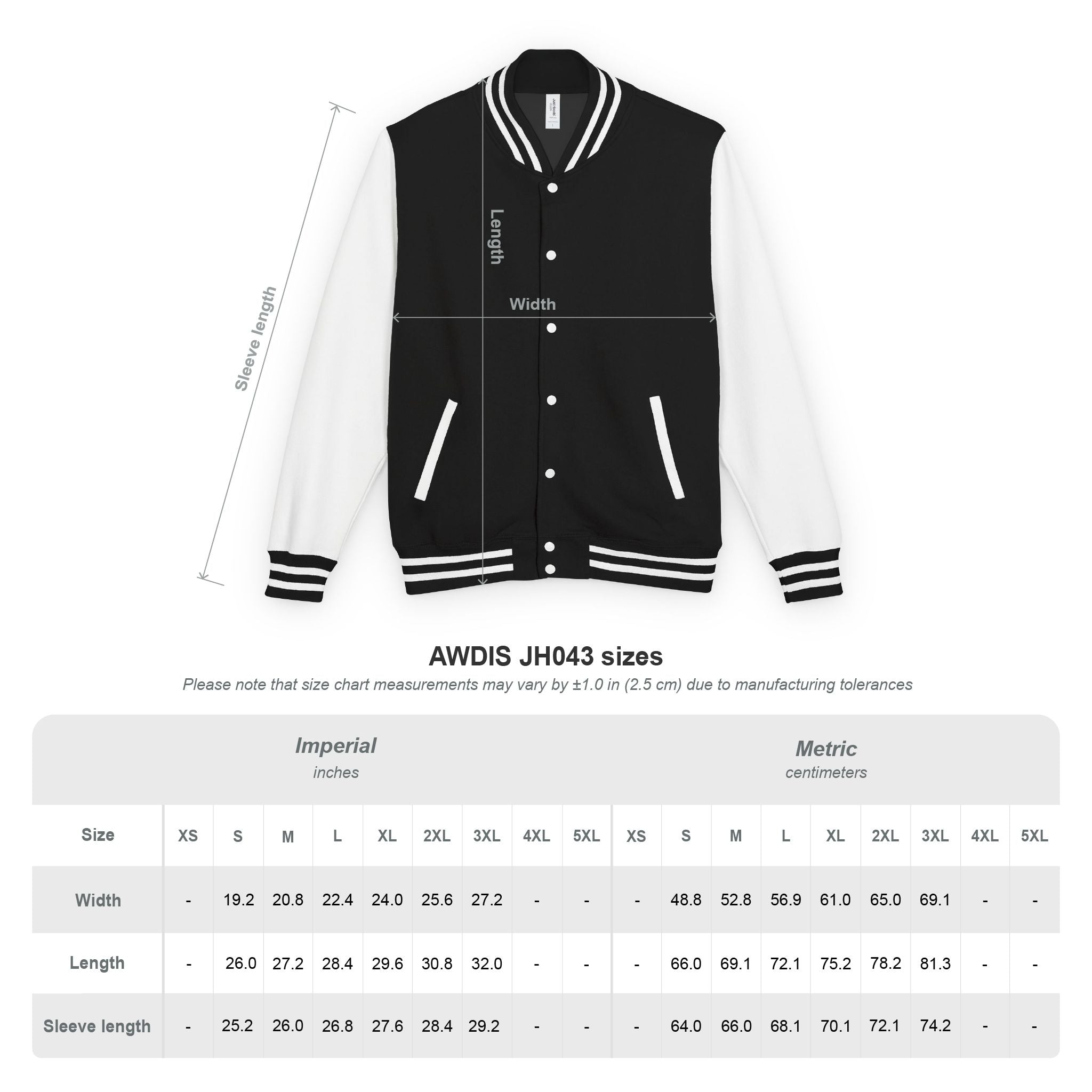 Faith Babe Letterman Jacket