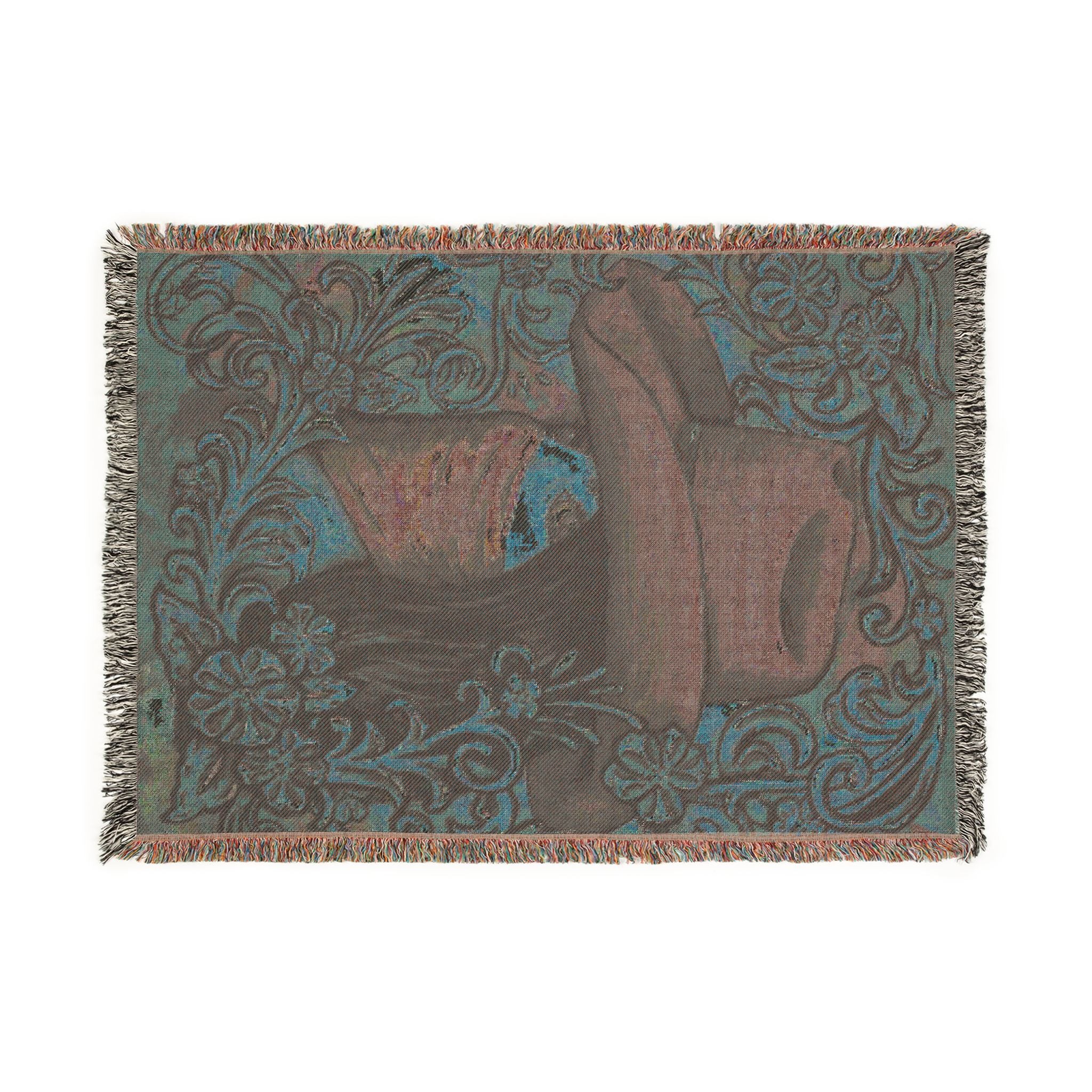 Bandita Western Art Woven Blanket
