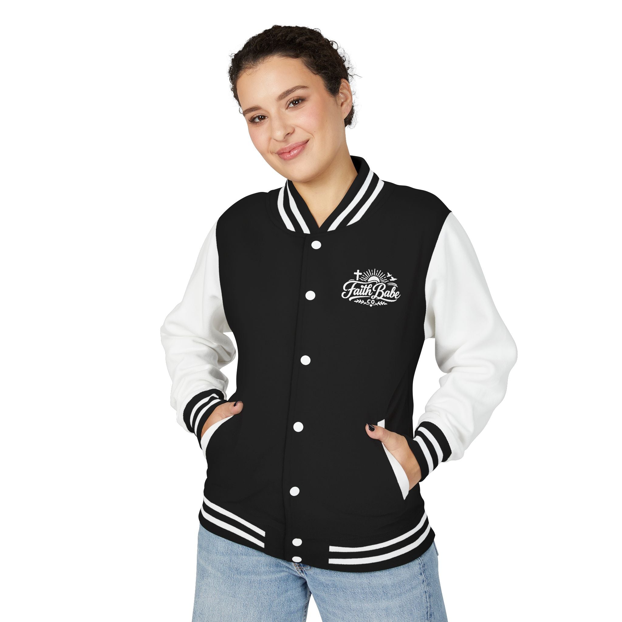 Faith Babe Letterman Jacket