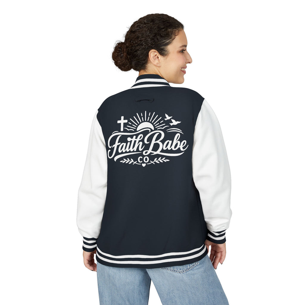 Faith Babe Letterman Jacket