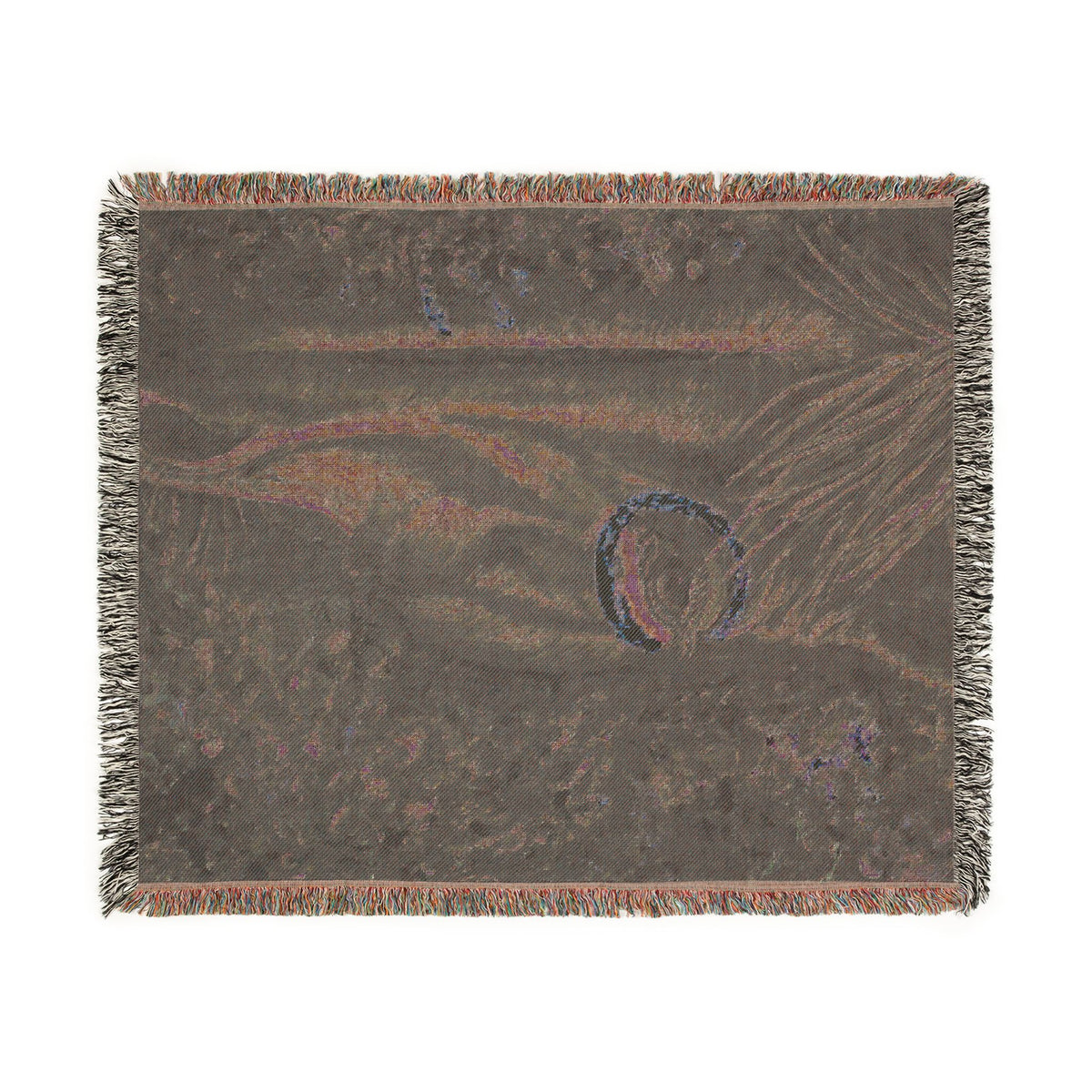 Water Horse Woven Blanket