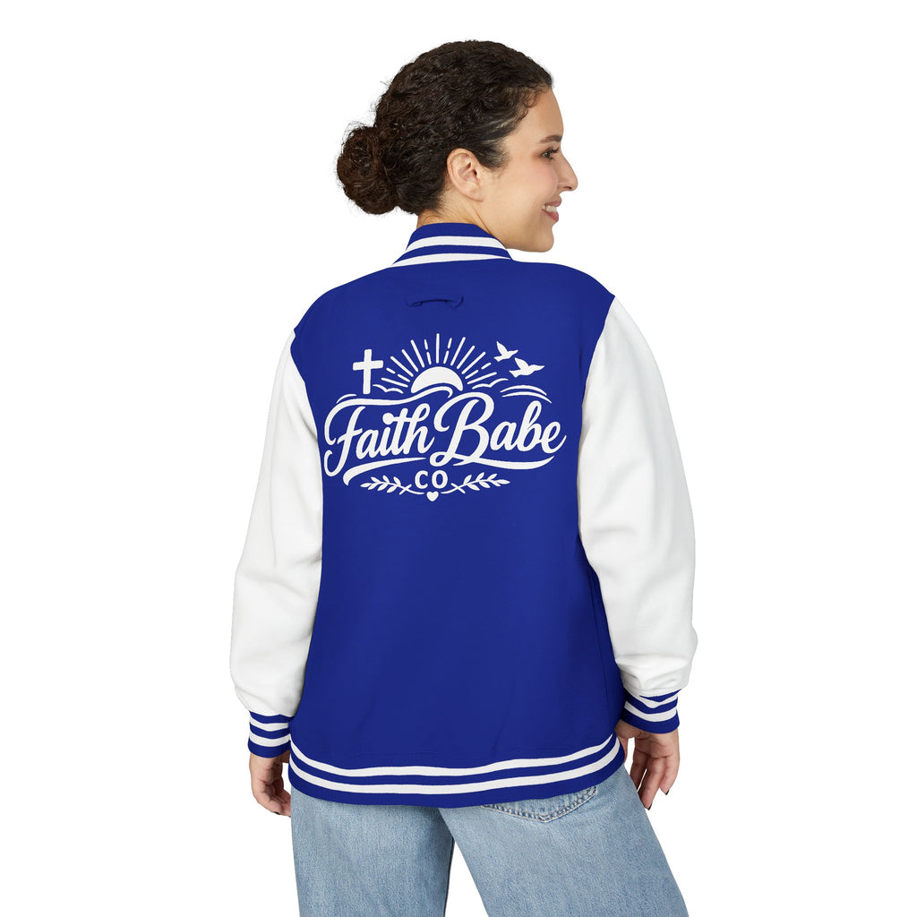 Faith Babe Letterman Jacket