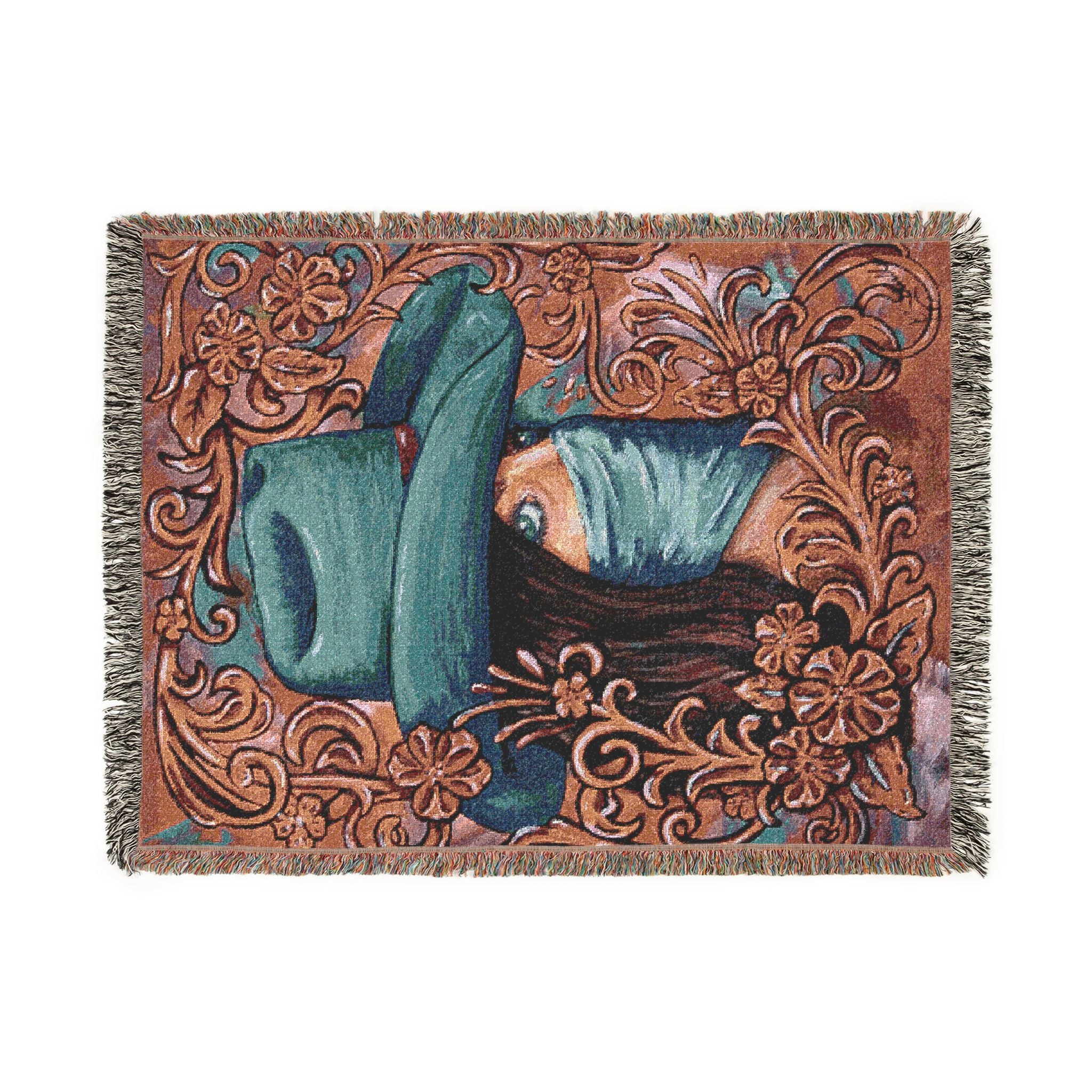 Bandita Western Art Woven Blanket