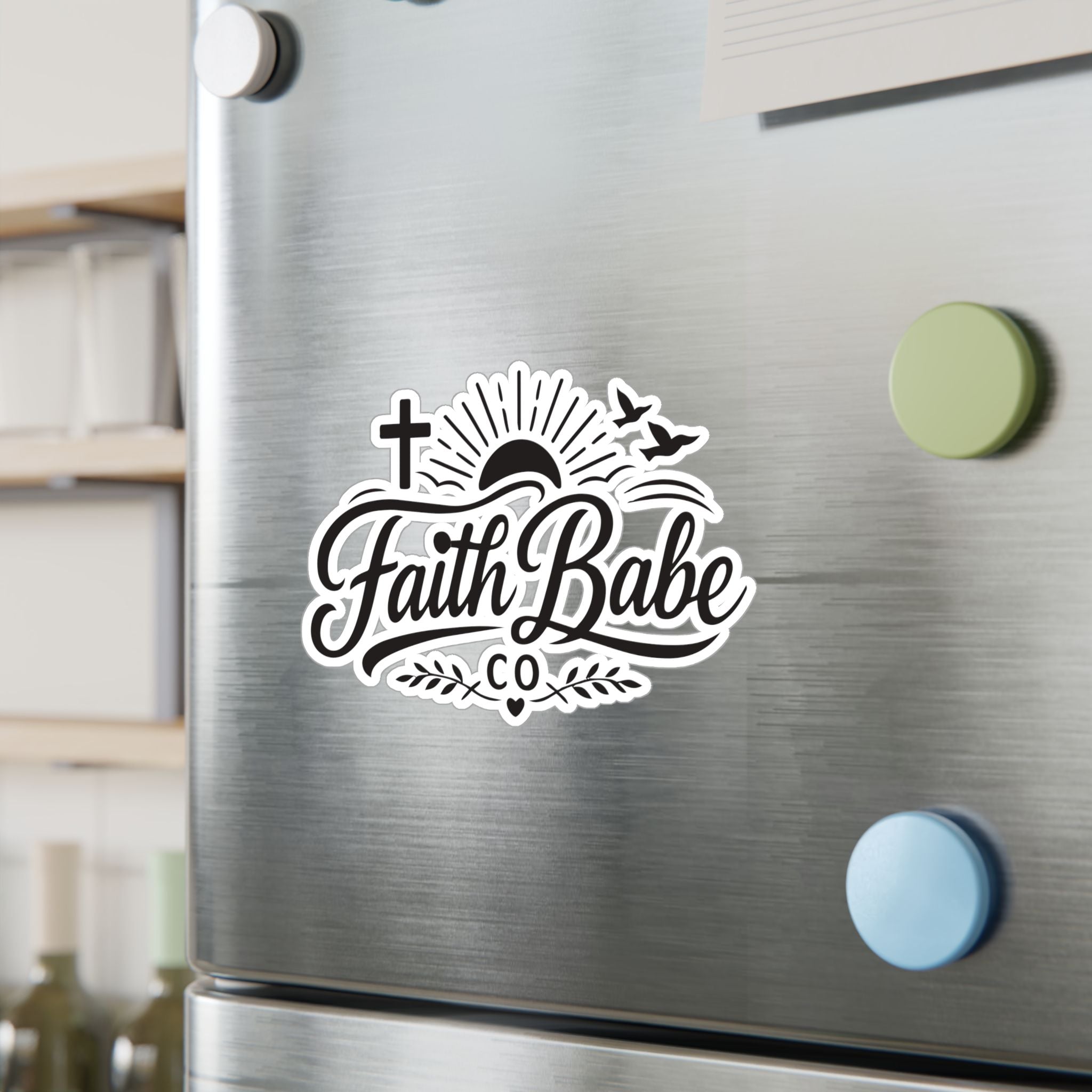 Faith Babe Kiss-Cut Vinyl Decals