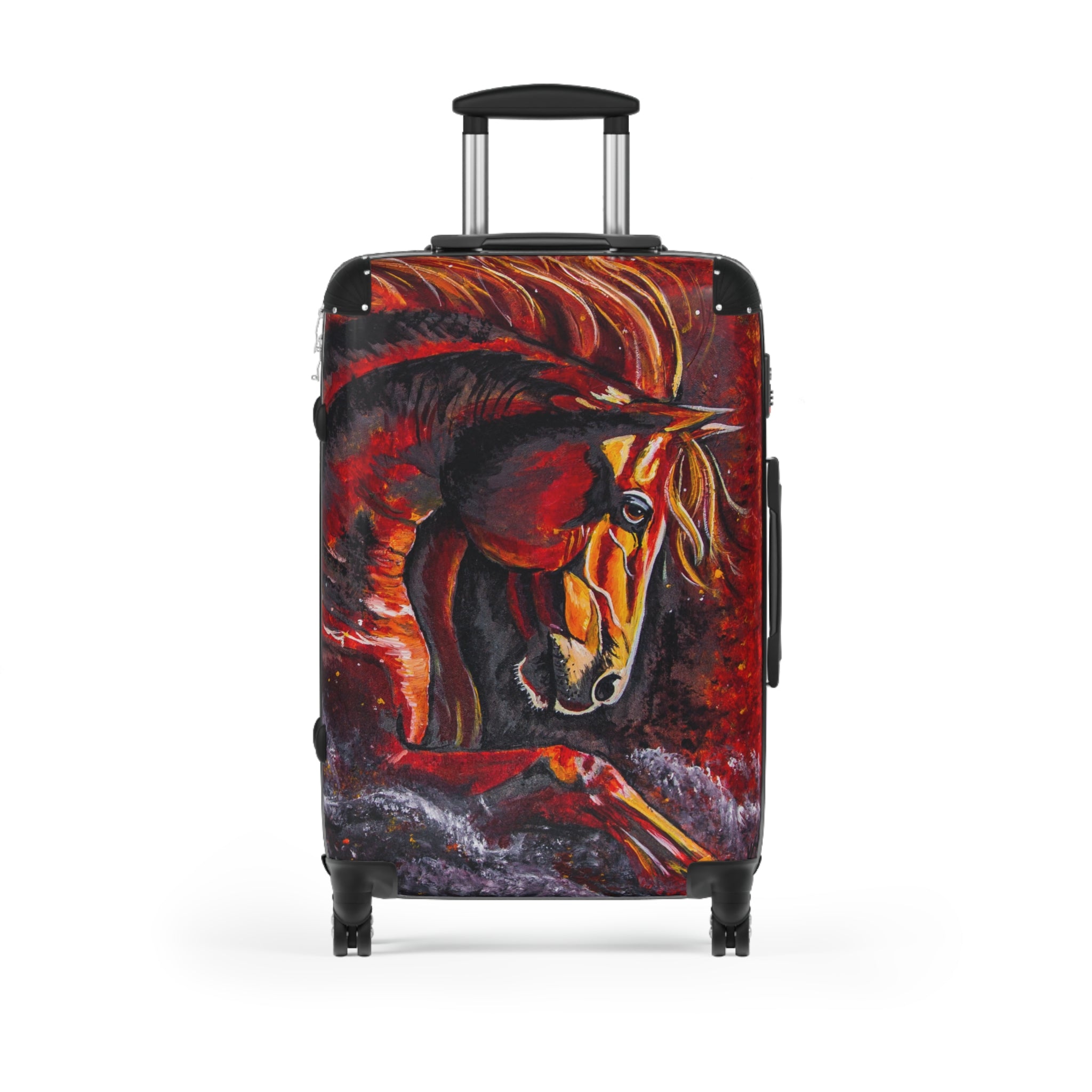 Fire Horse Suitcase — Travel Luggage