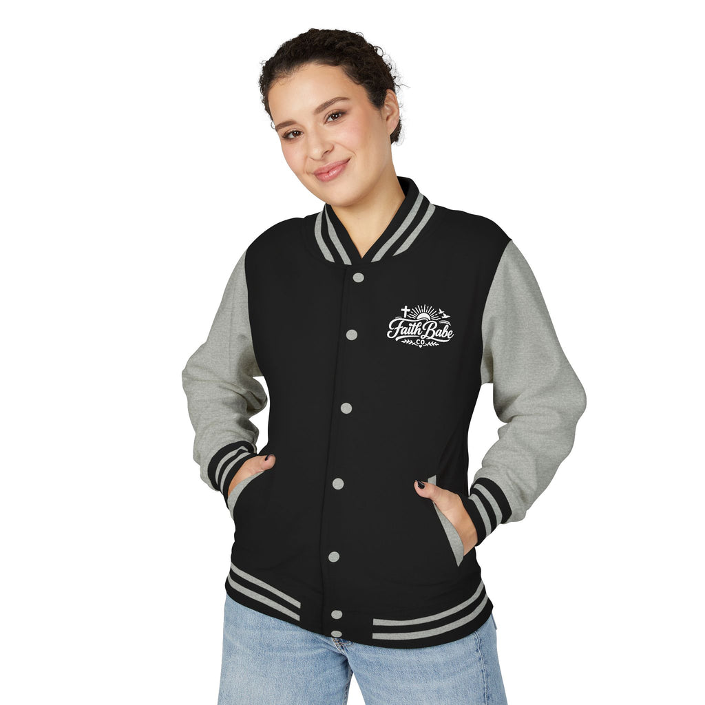Faith Babe Letterman Jacket