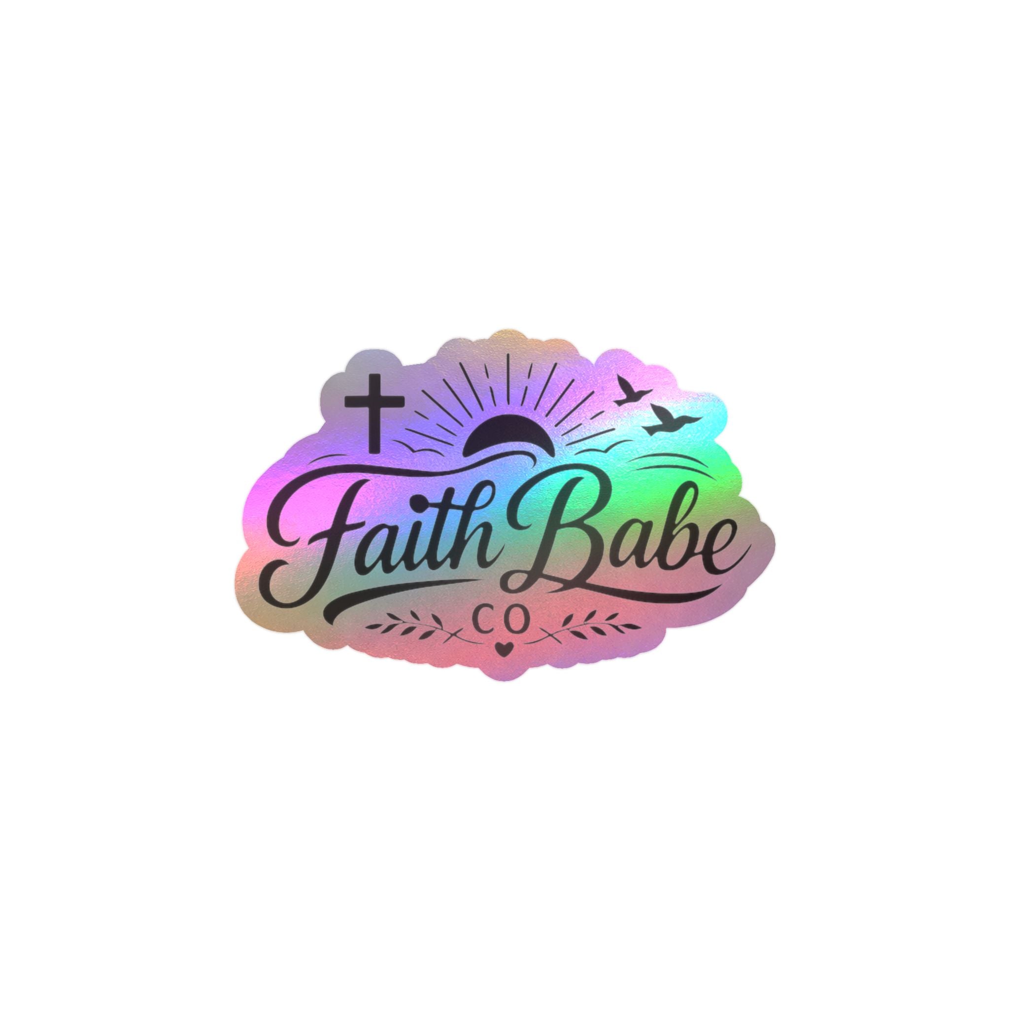 Faith Babe Kiss-Cut Vinyl Decals
