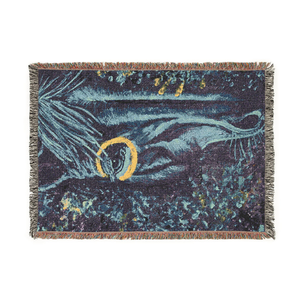 Water Horse Woven Blanket