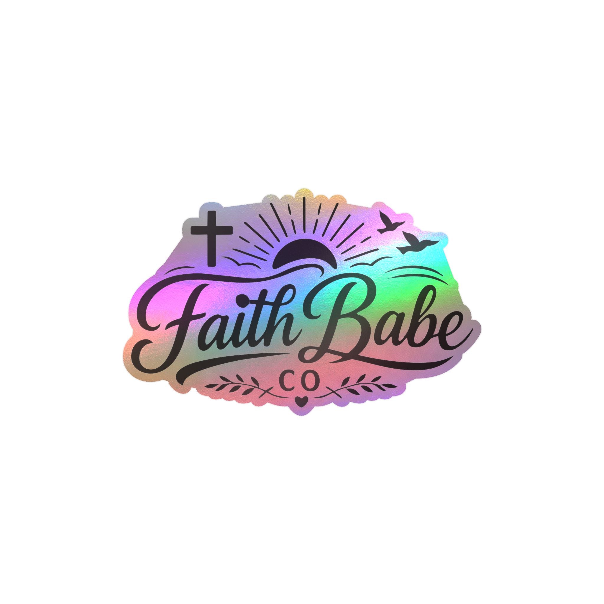 Faith Babe Kiss-Cut Vinyl Decals