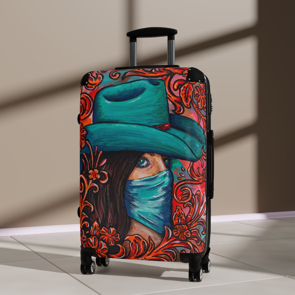 Bandita Western Art Suitcase