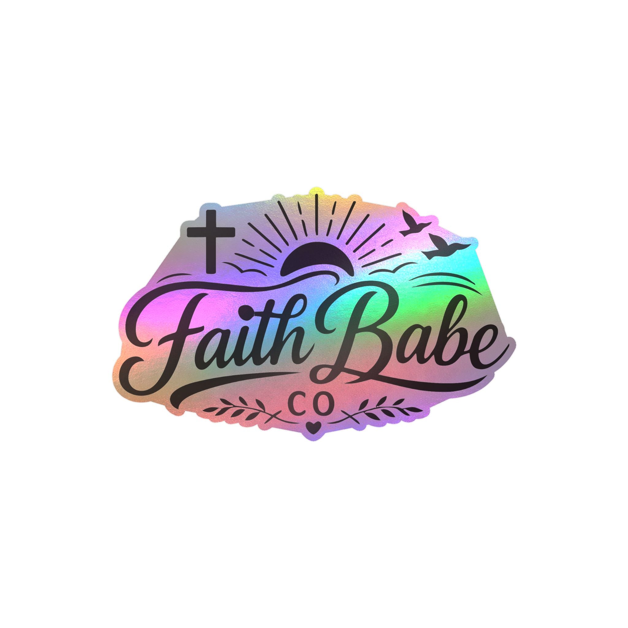 Faith Babe Kiss-Cut Vinyl Decals