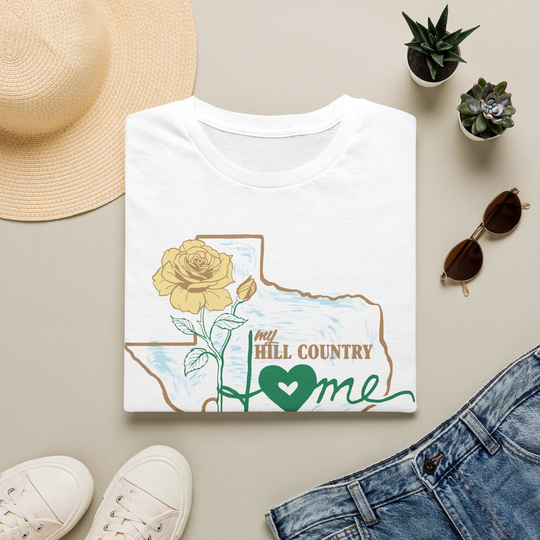 My Hill Country Home - Unisex Softstyle T-Shirt - Fundraiser