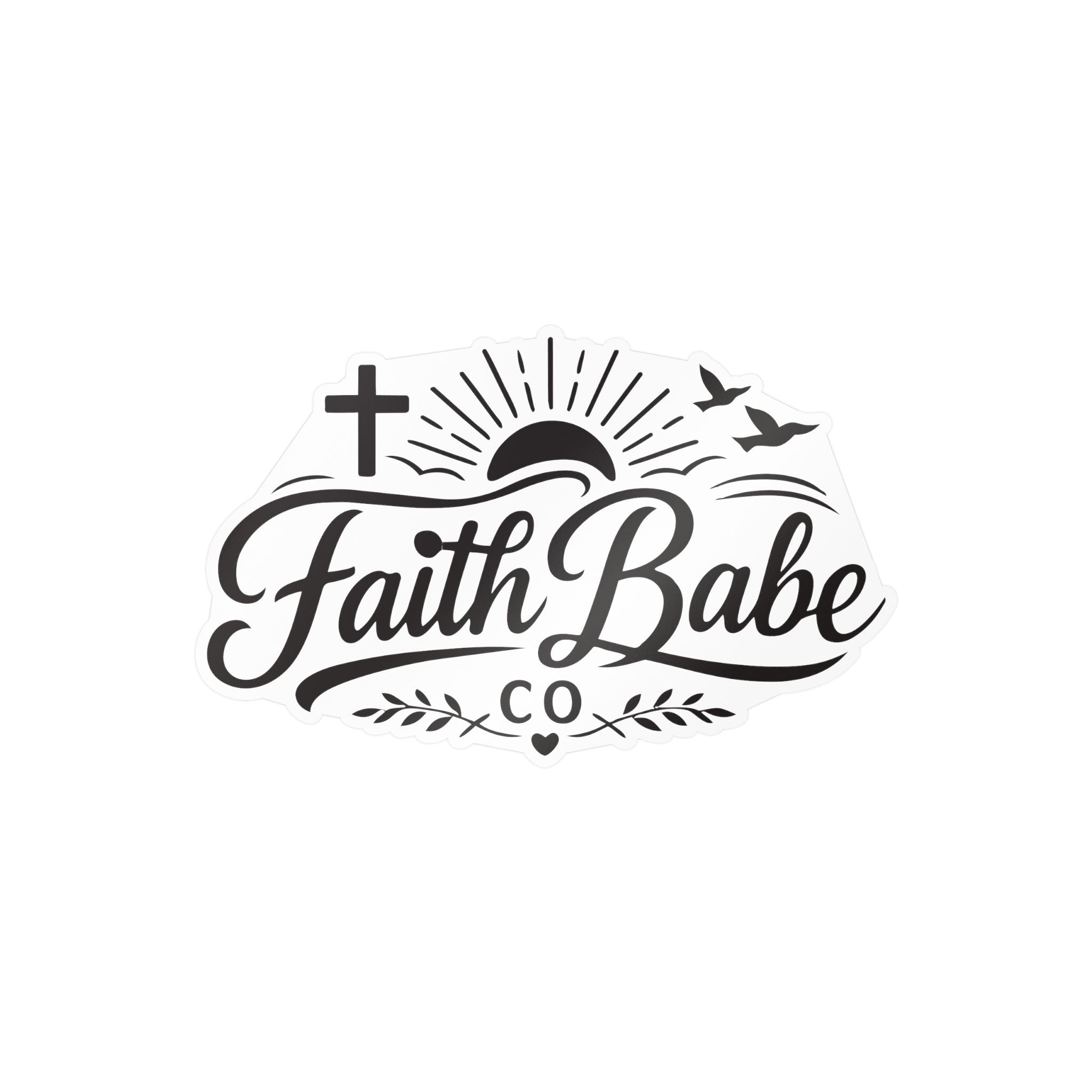 Faith Babe Kiss-Cut Vinyl Decals